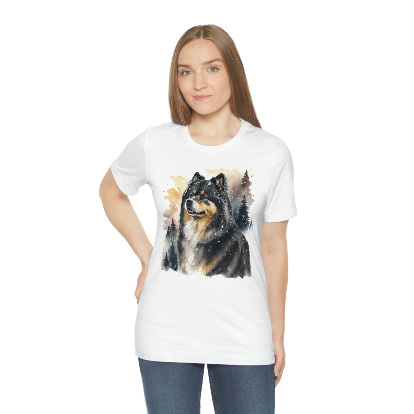 Finnish Lapphund - Snowy #3 - T-Shirt
