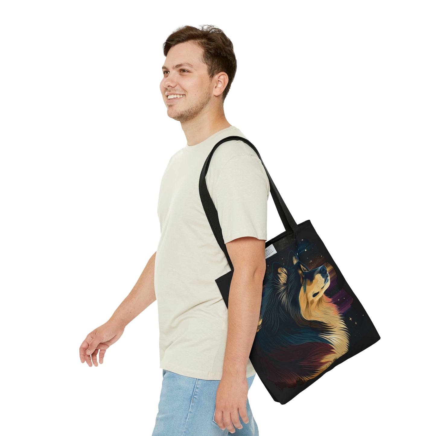 Finnish Lapphund - Stars #2 - Tote Bag