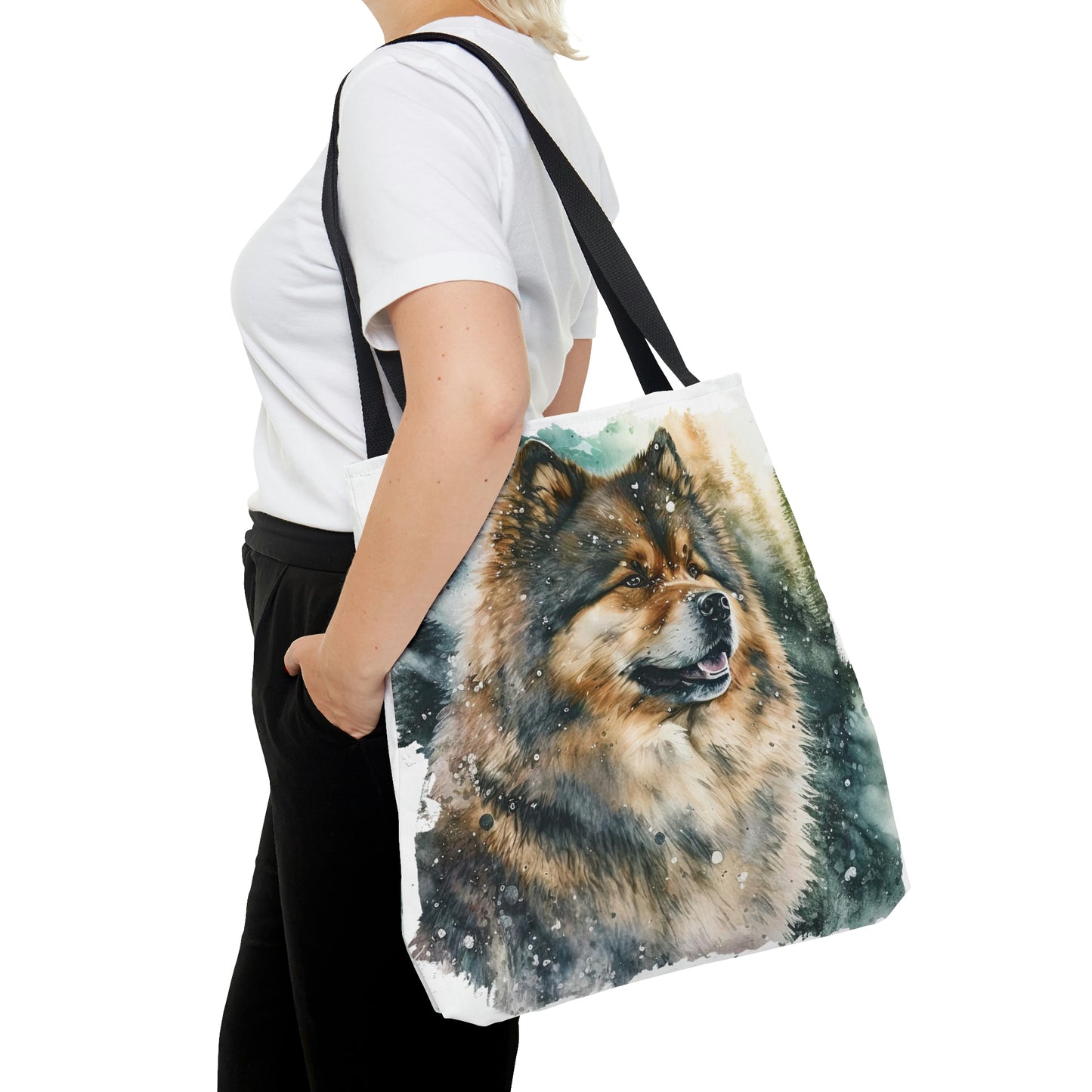 Finnish Lapphund - Snowy #2 - Tote Bag