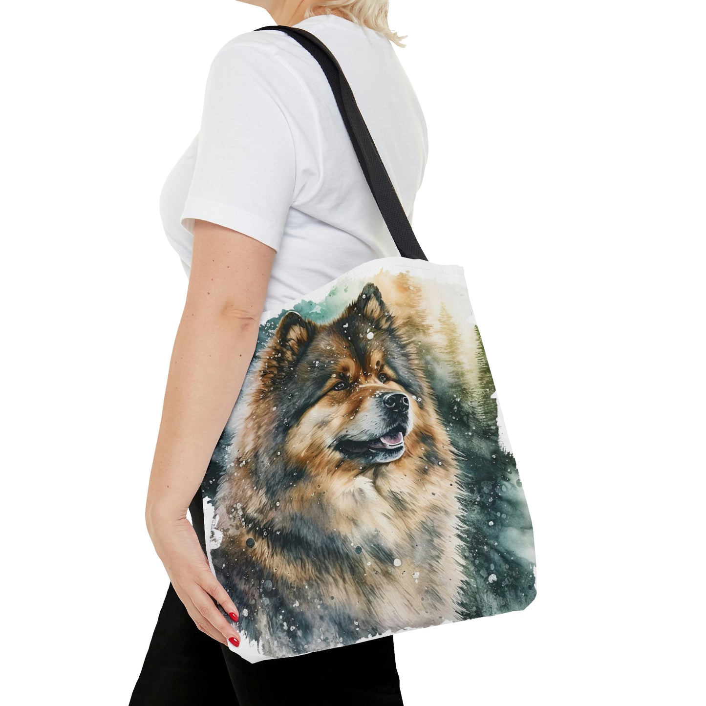Finnish Lapphund - Snowy #2 - Tote Bag