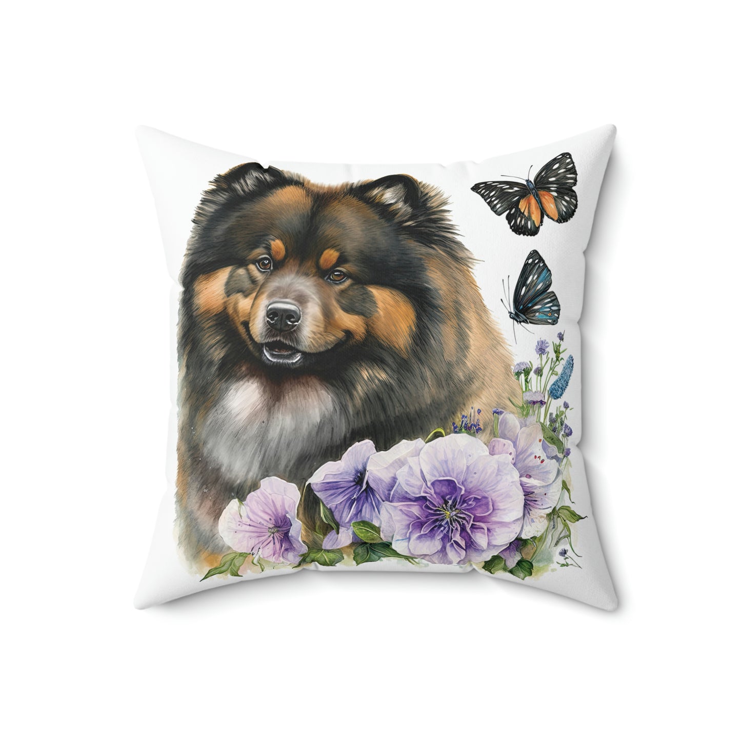 Finnish Lapphund - Spring #8 - Pillow
