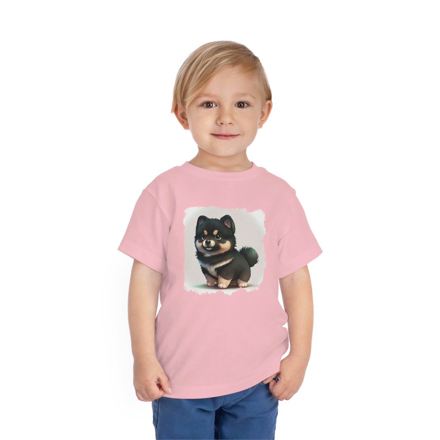Finnish Lapphund - Cartoon #1 - Toddler T-Shirt