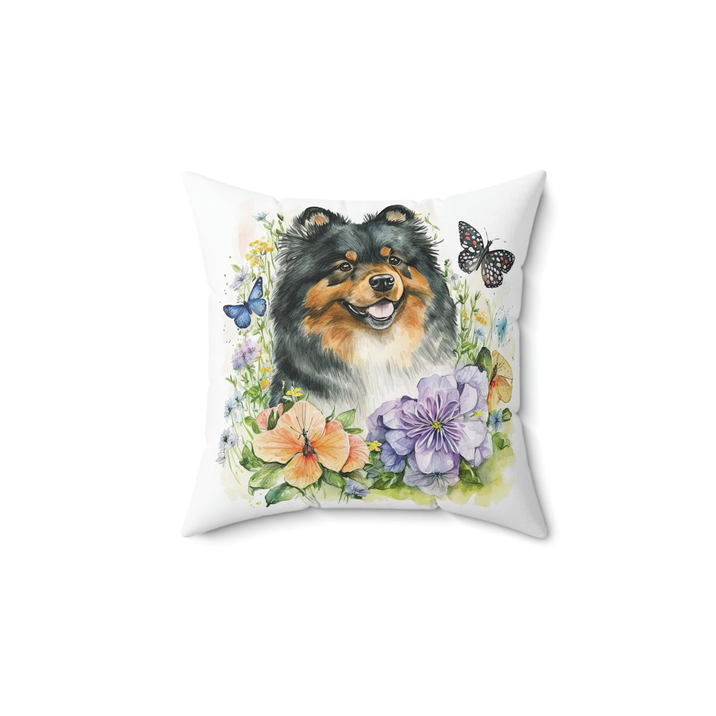 Finnish Lapphund - Spring #2 - Pillow
