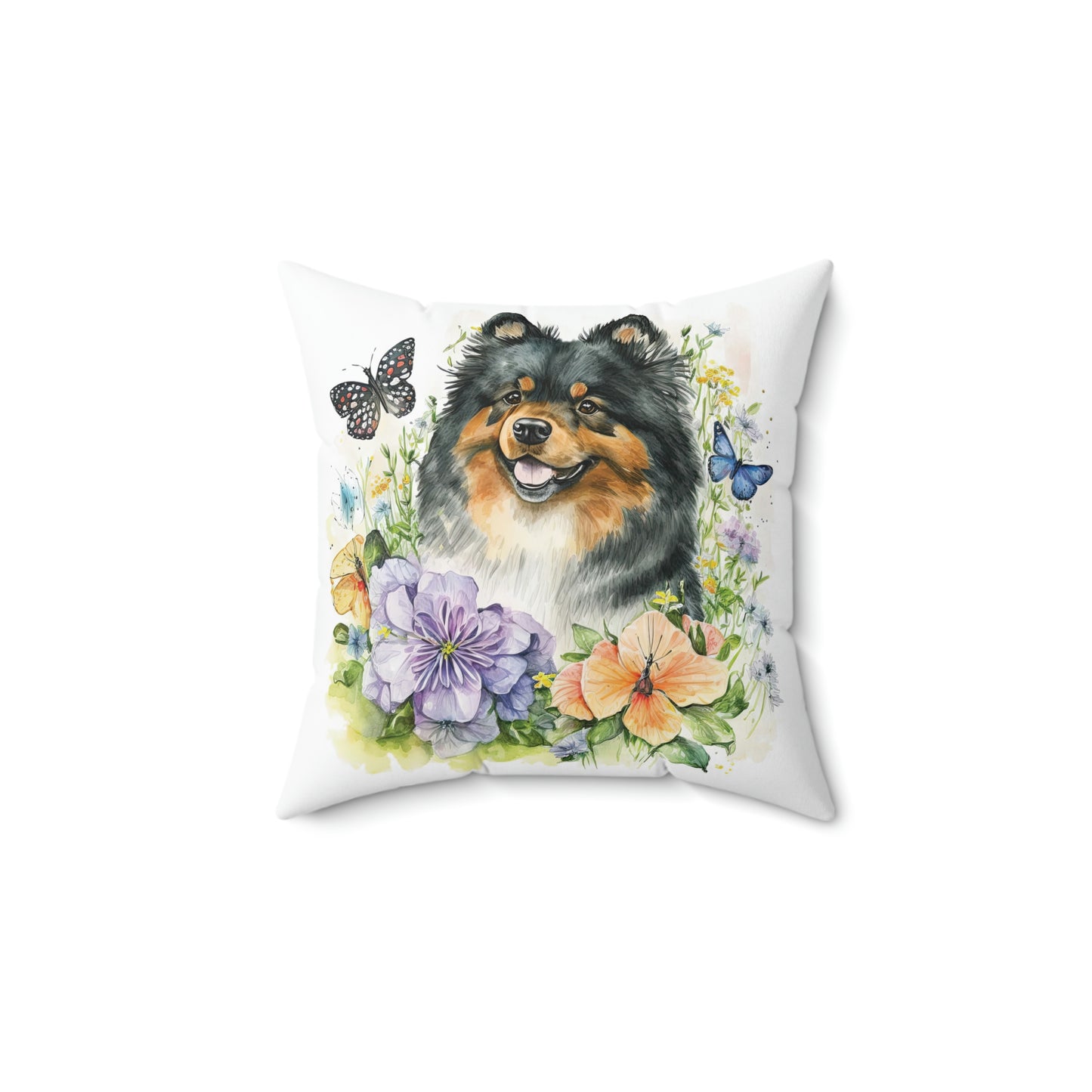 Finnish Lapphund - Spring #2 - Pillow