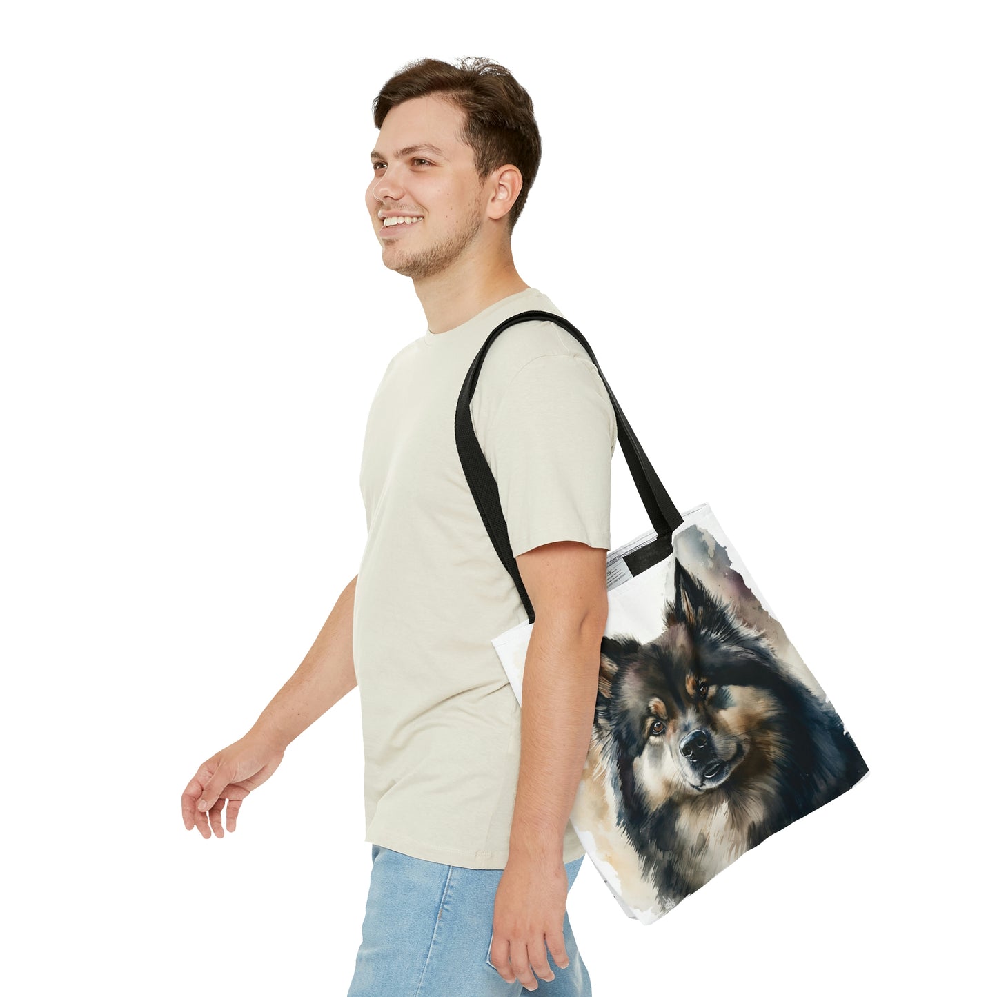 Finnish Lapphund - Portrait #1 - Tote Bag