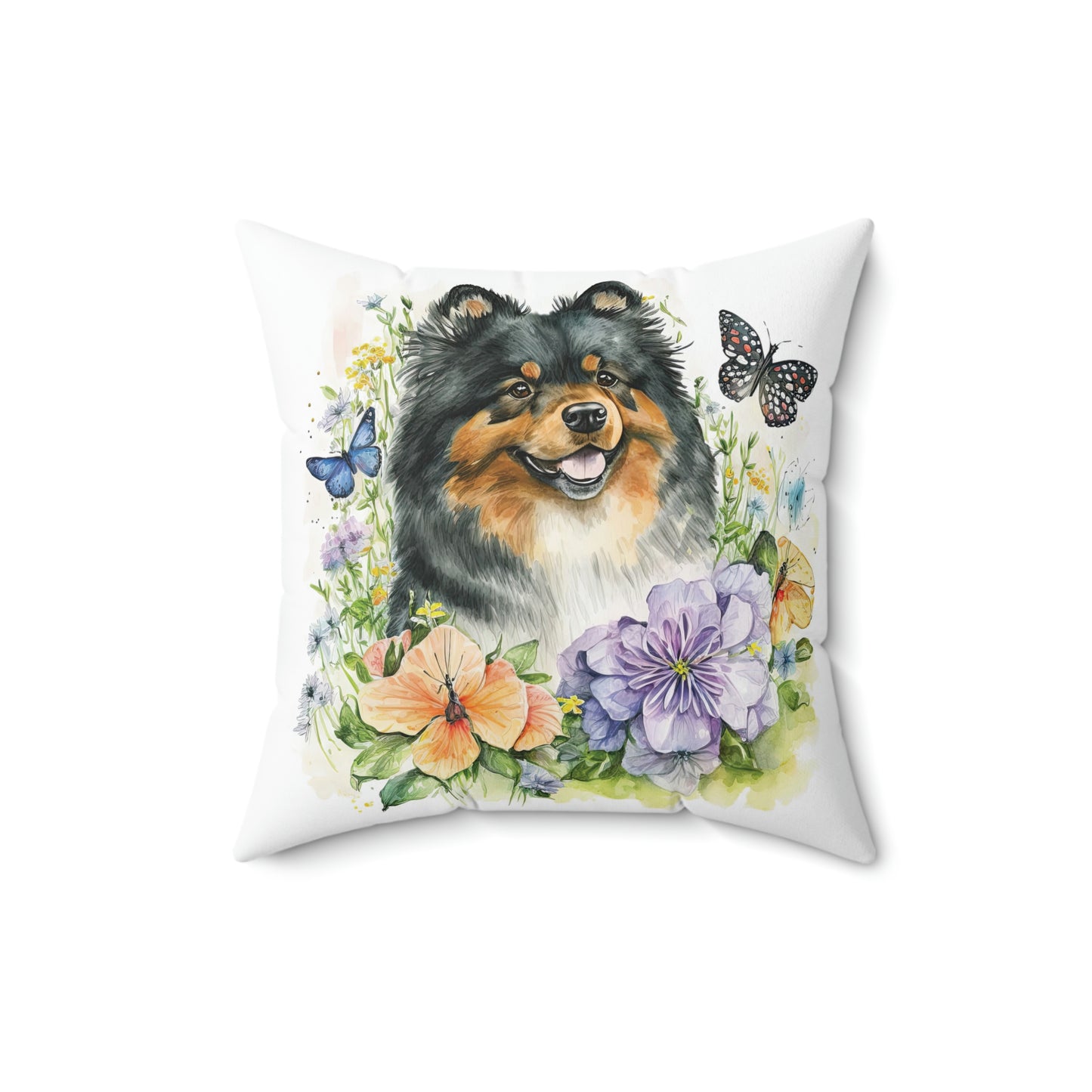 Finnish Lapphund - Spring #2 - Pillow