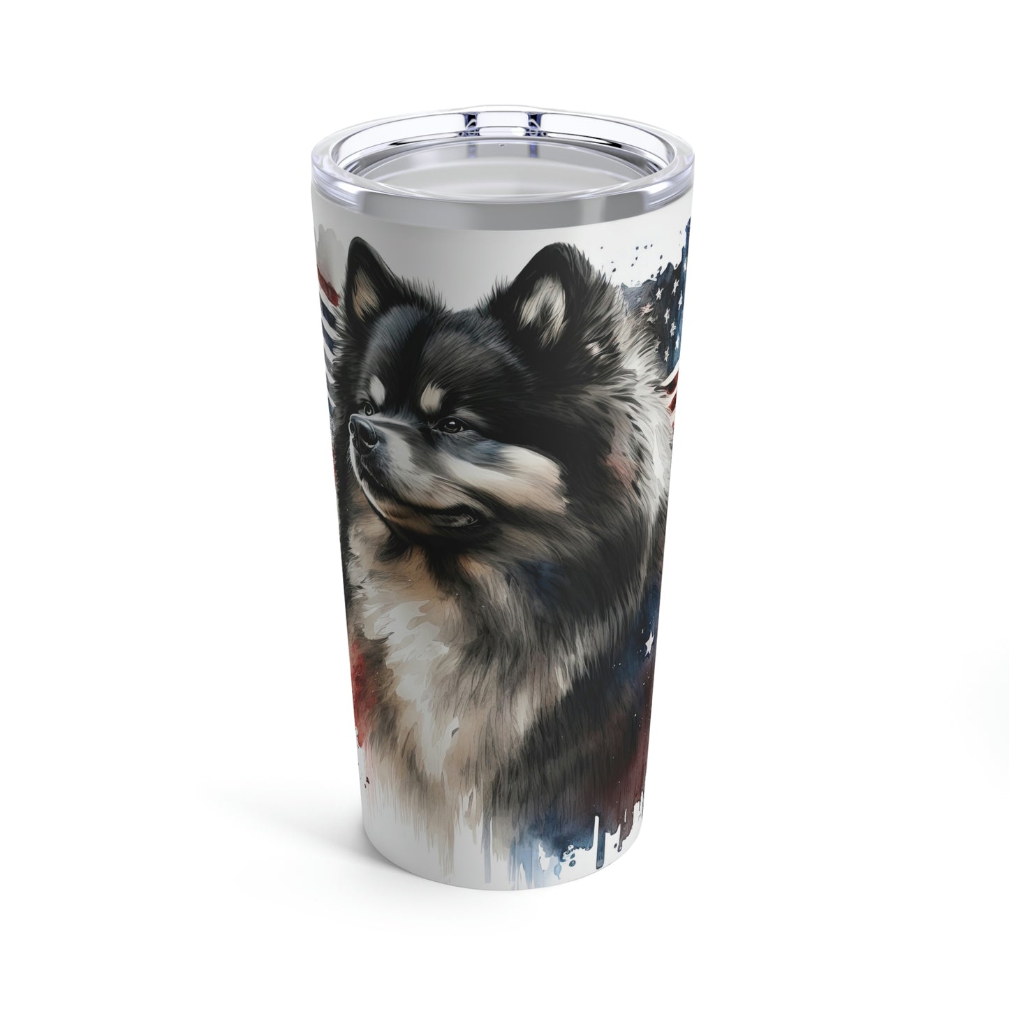 Finnish Lapphund - Patriotic #1 - Tumbler