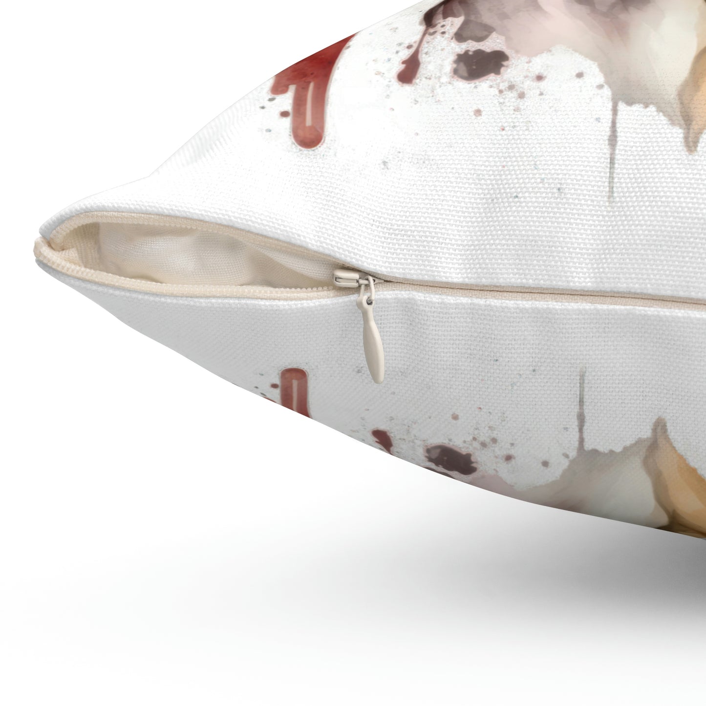 Pit Bull (Patriotic) Square Pillow