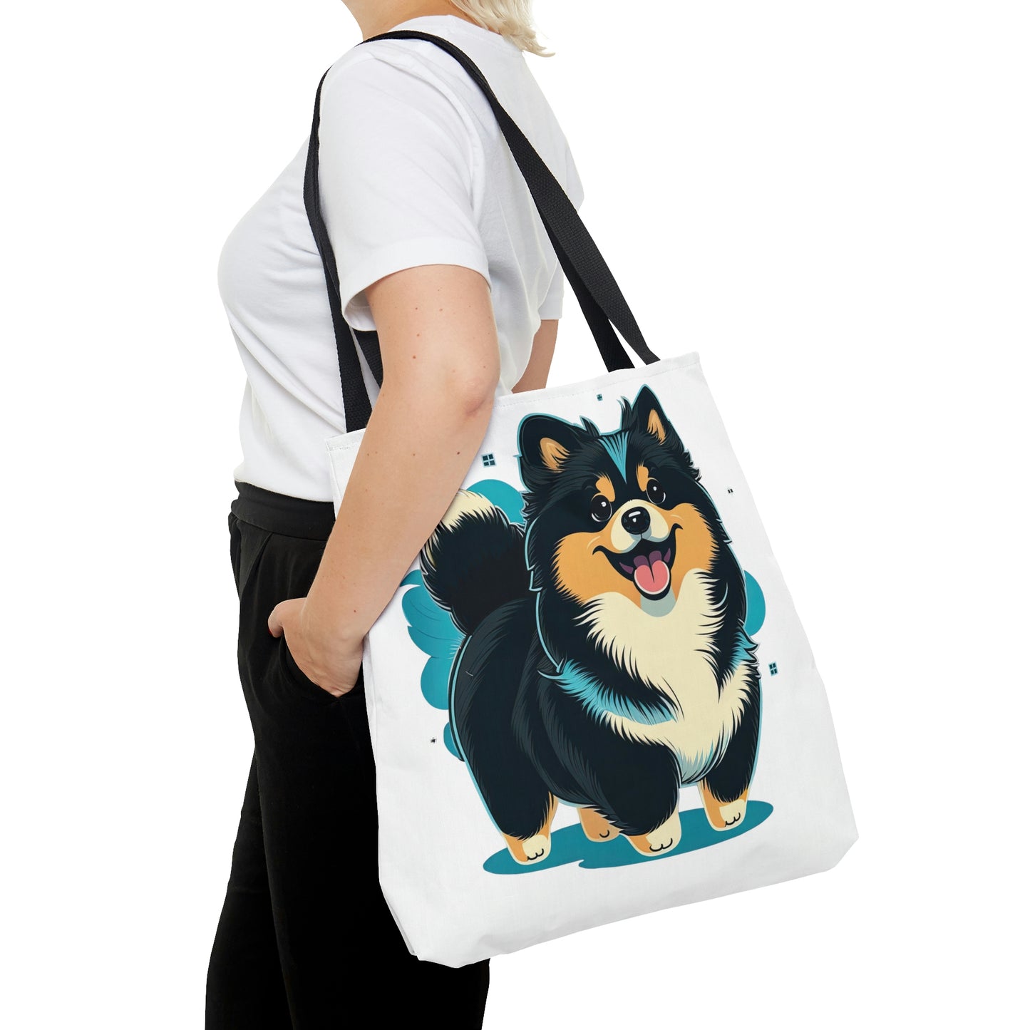 Finnish Lapphund - Cartoon #2 - Tote Bag