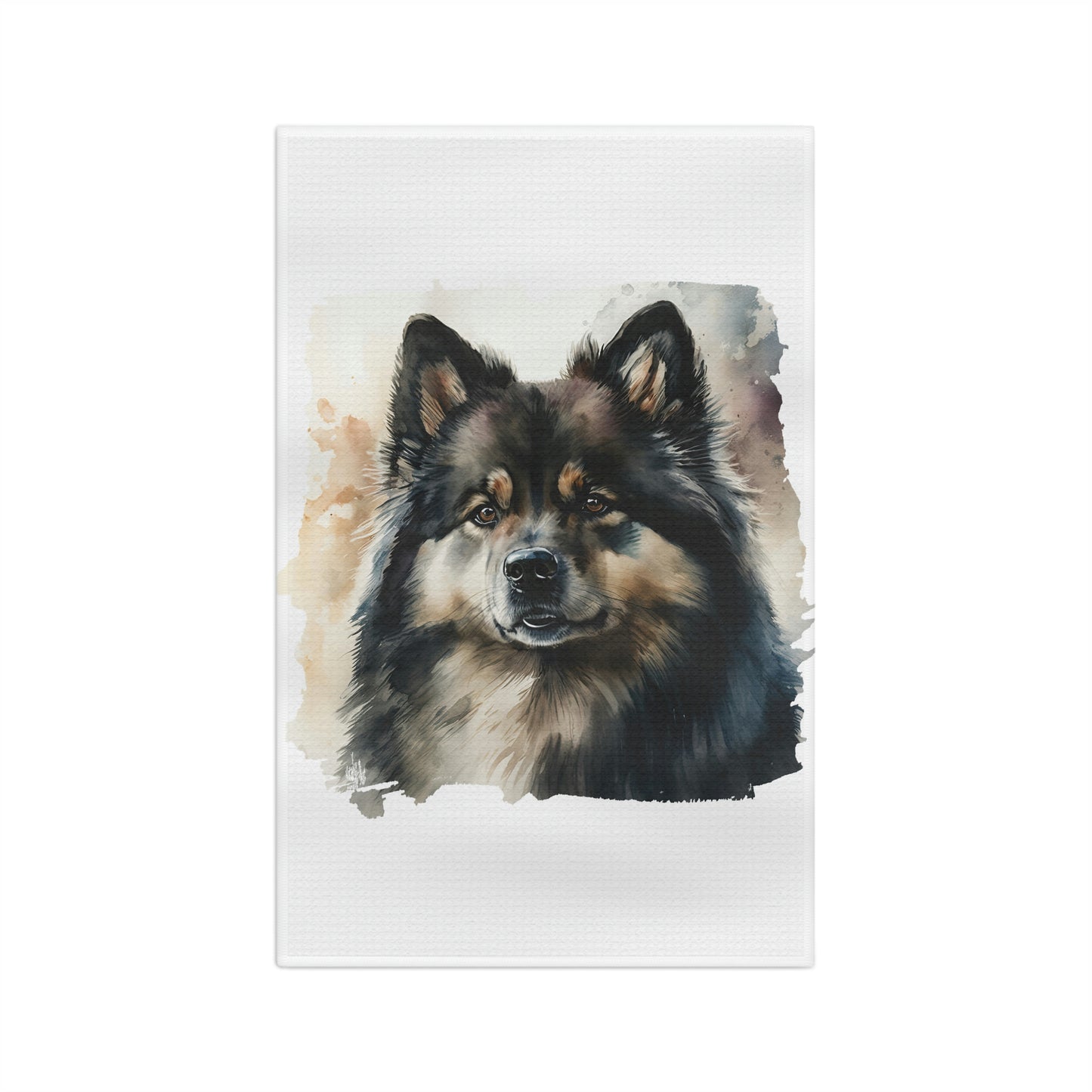 Finnish Lapphund - Portrait #1 - Kitchen Towel