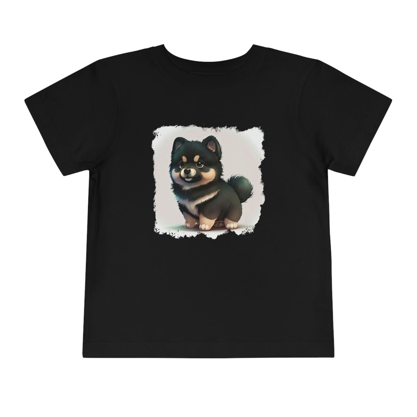 Finnish Lapphund - Cartoon #1 - Toddler T-Shirt