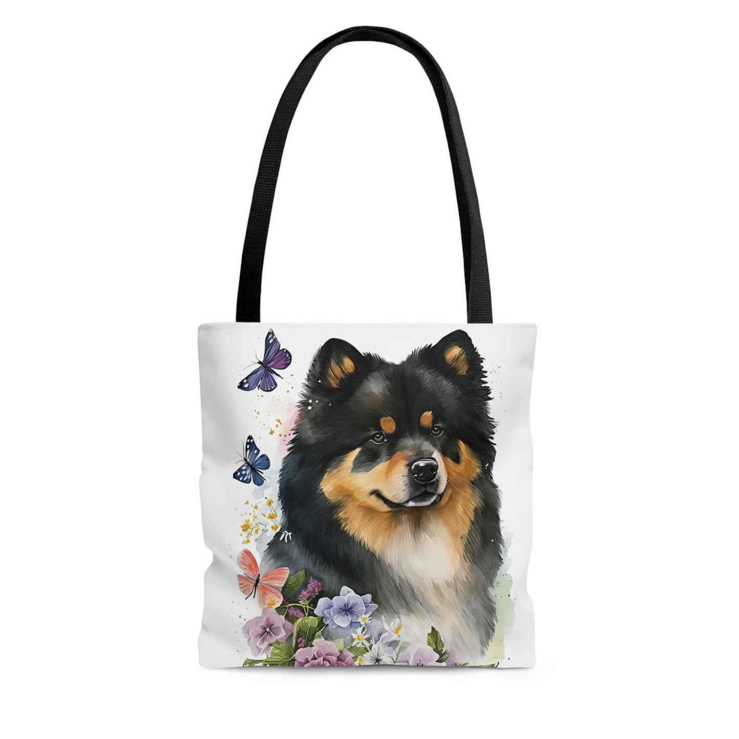 Finnish Lapphund - Spring #6 - Tote Bag