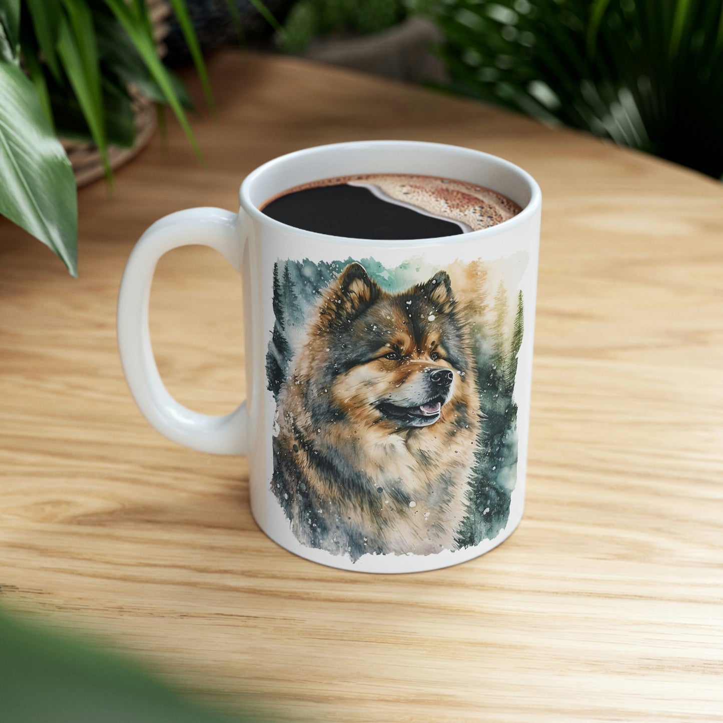 Finnish Lapphund - Snowy #2 - Mug