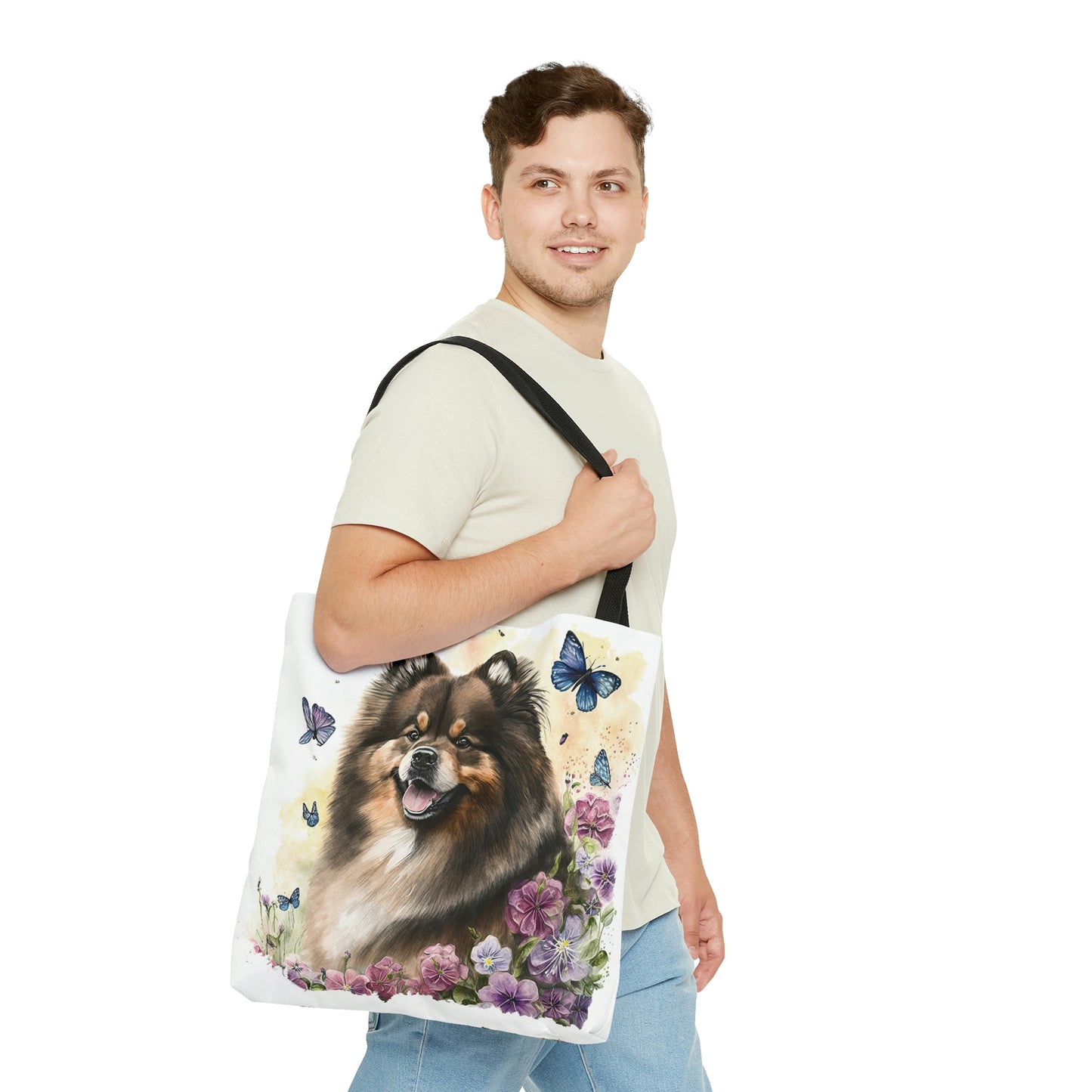 Finnish Lapphund - Spring #7 - Tote Bag
