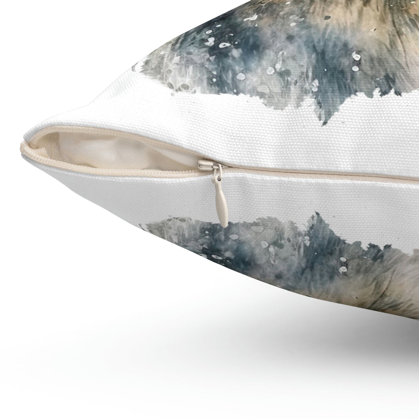 Finnish Lapphund - Snowy #2 - Pillow