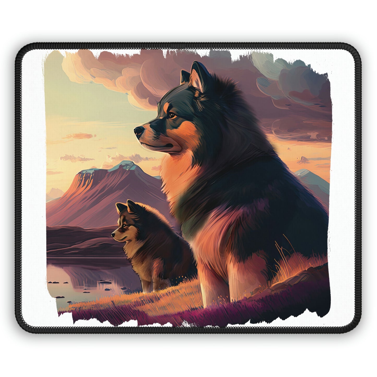 Finnish Lapphund - Field #1 - Mouse Pad