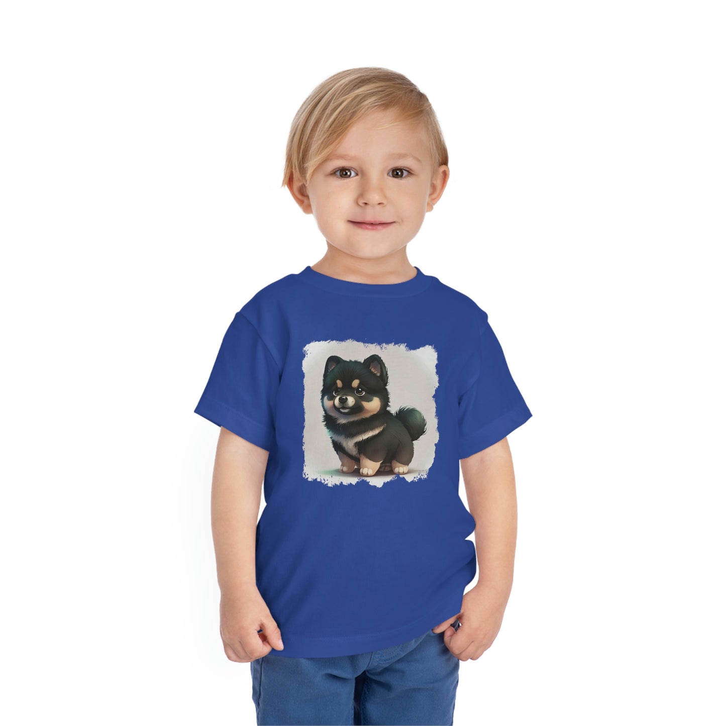 Finnish Lapphund - Cartoon #1 - Toddler T-Shirt