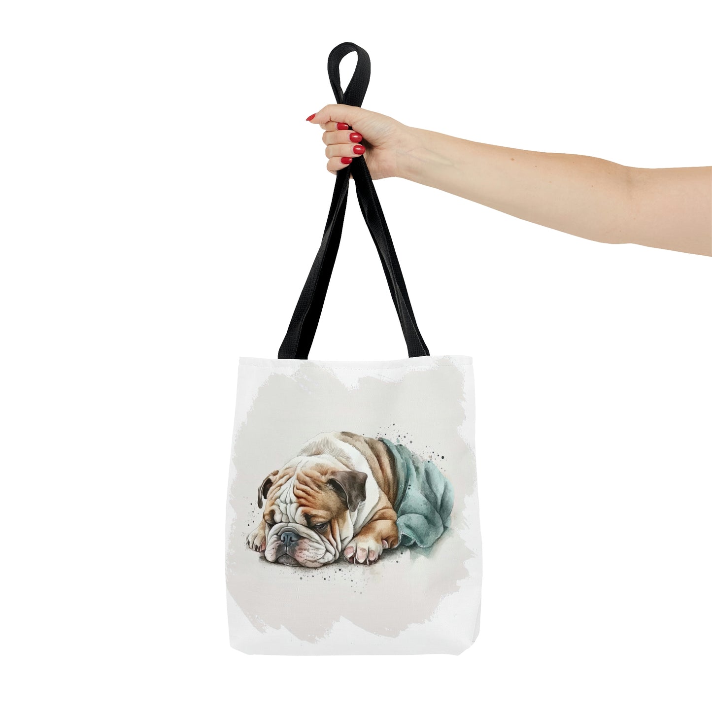 English Bulldog (Sleeping) Tote Bag