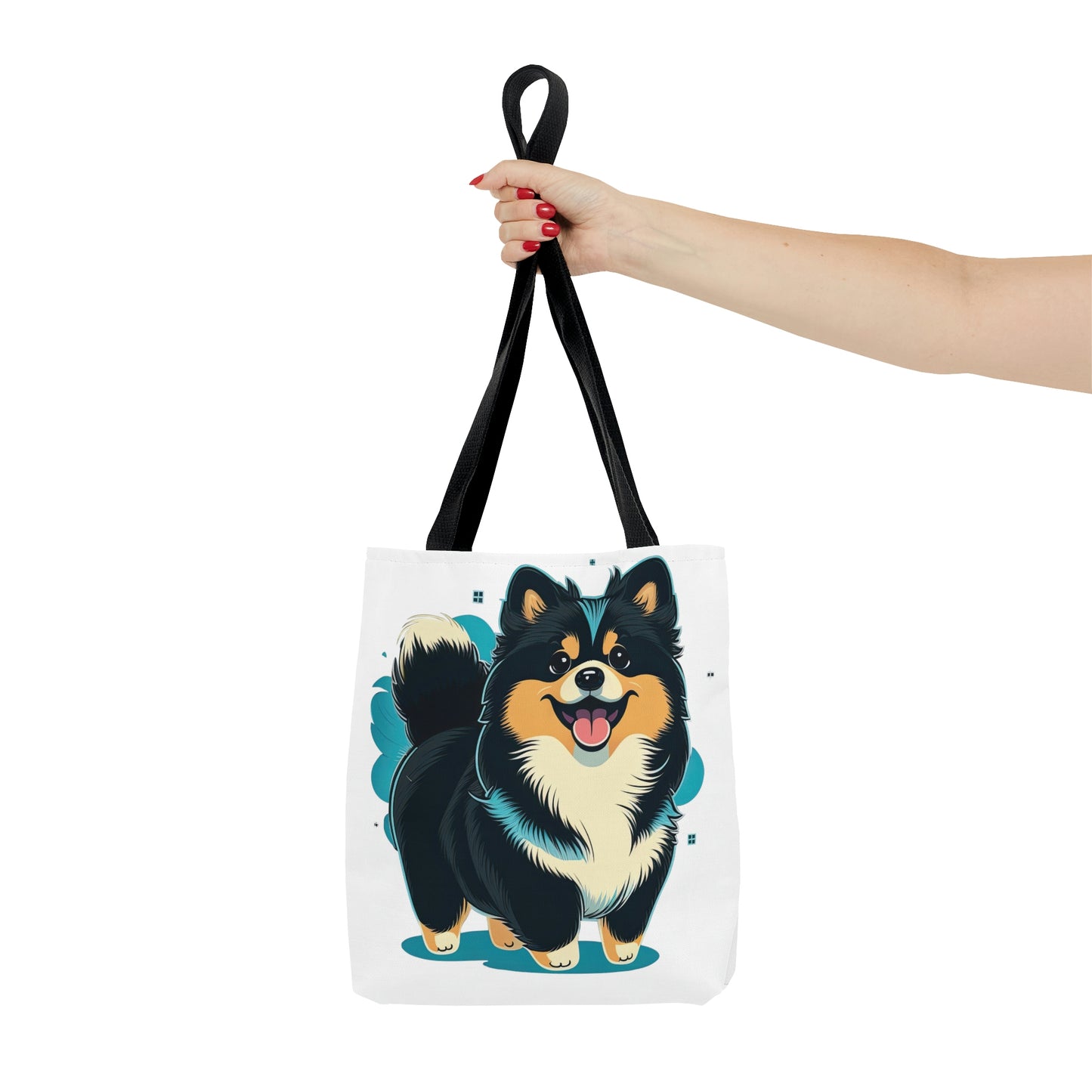 Finnish Lapphund - Cartoon #2 - Tote Bag