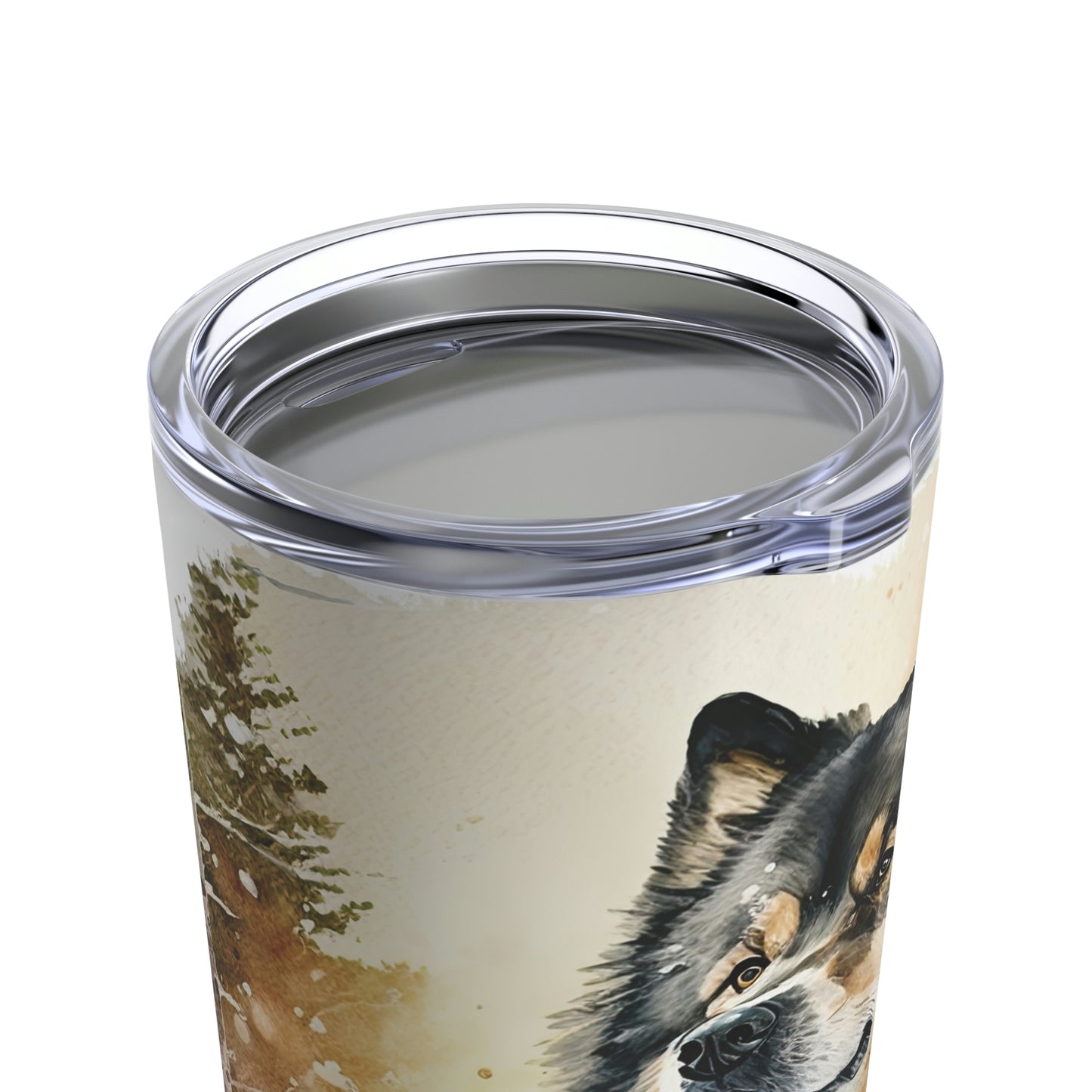 Finnish Lapphund - Snowy #4 - Tumbler