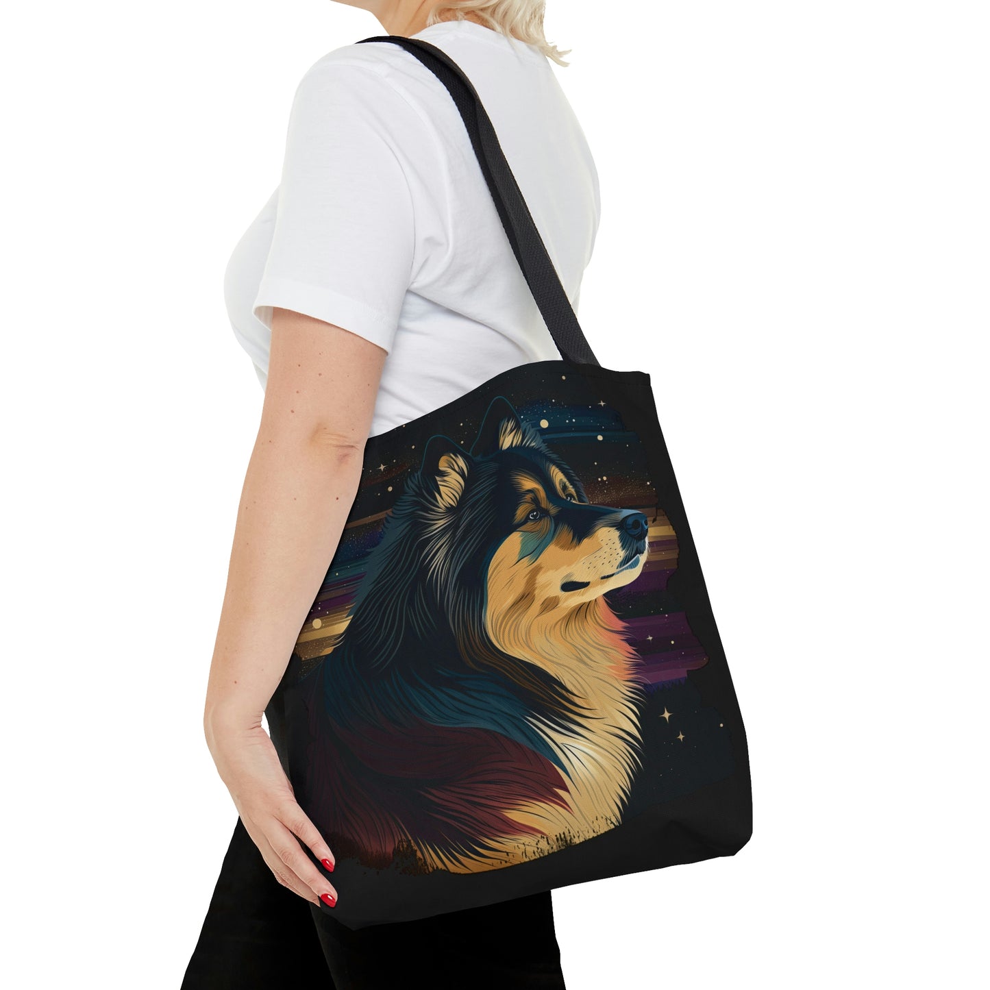 Finnish Lapphund - Stars #2 - Tote Bag