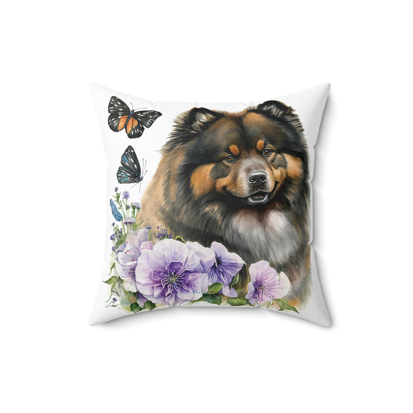 Finnish Lapphund - Spring #8 - Pillow