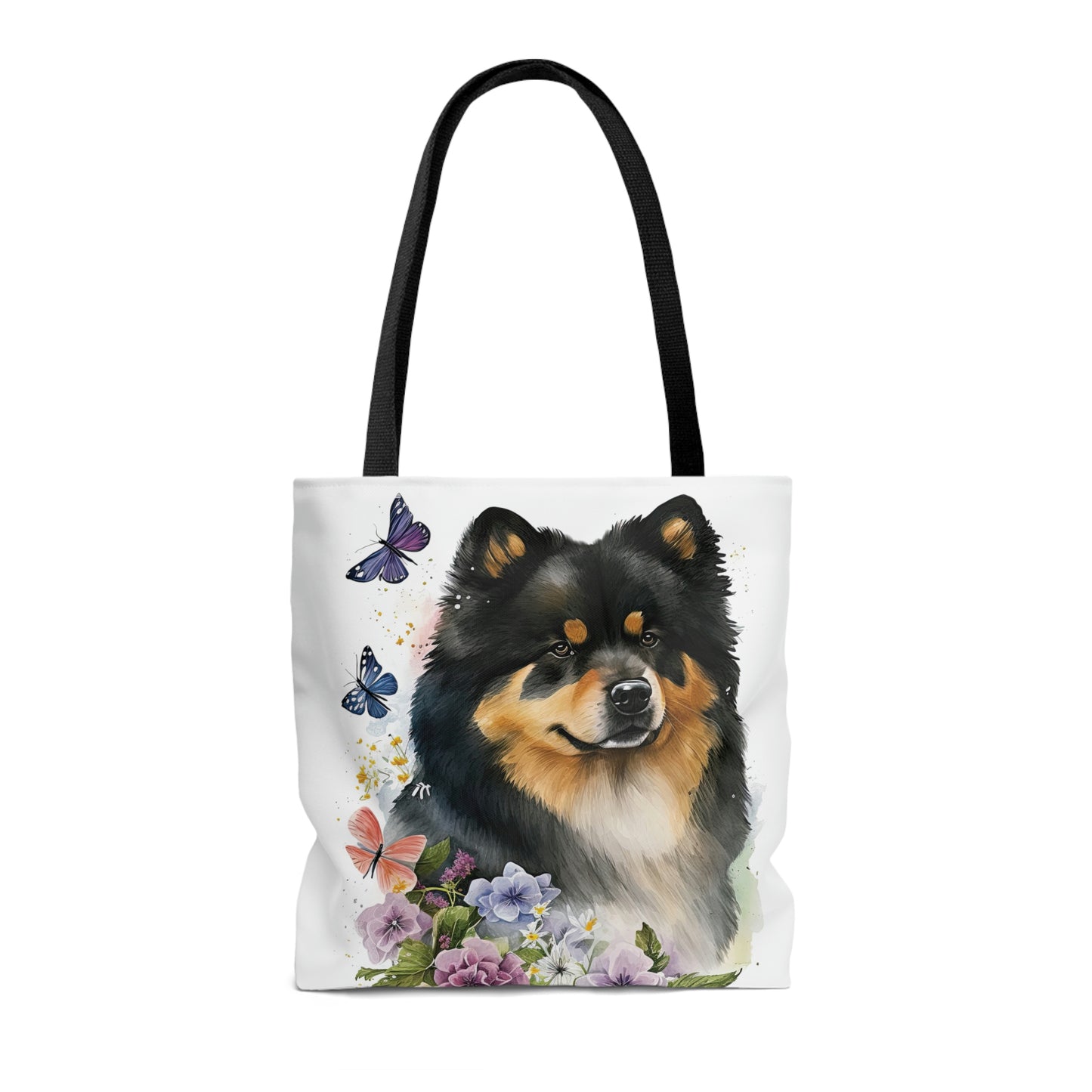 Finnish Lapphund - Spring #6 - Tote Bag