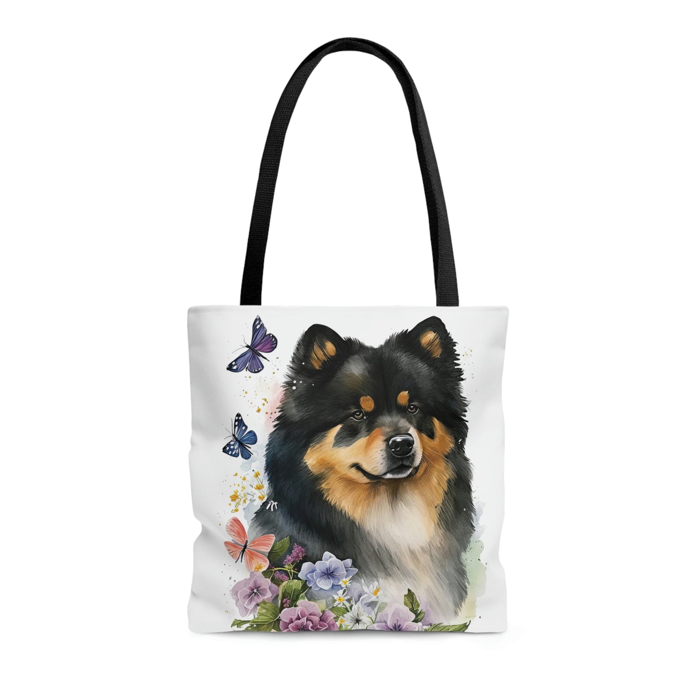Finnish Lapphund - Spring #6 - Tote Bag