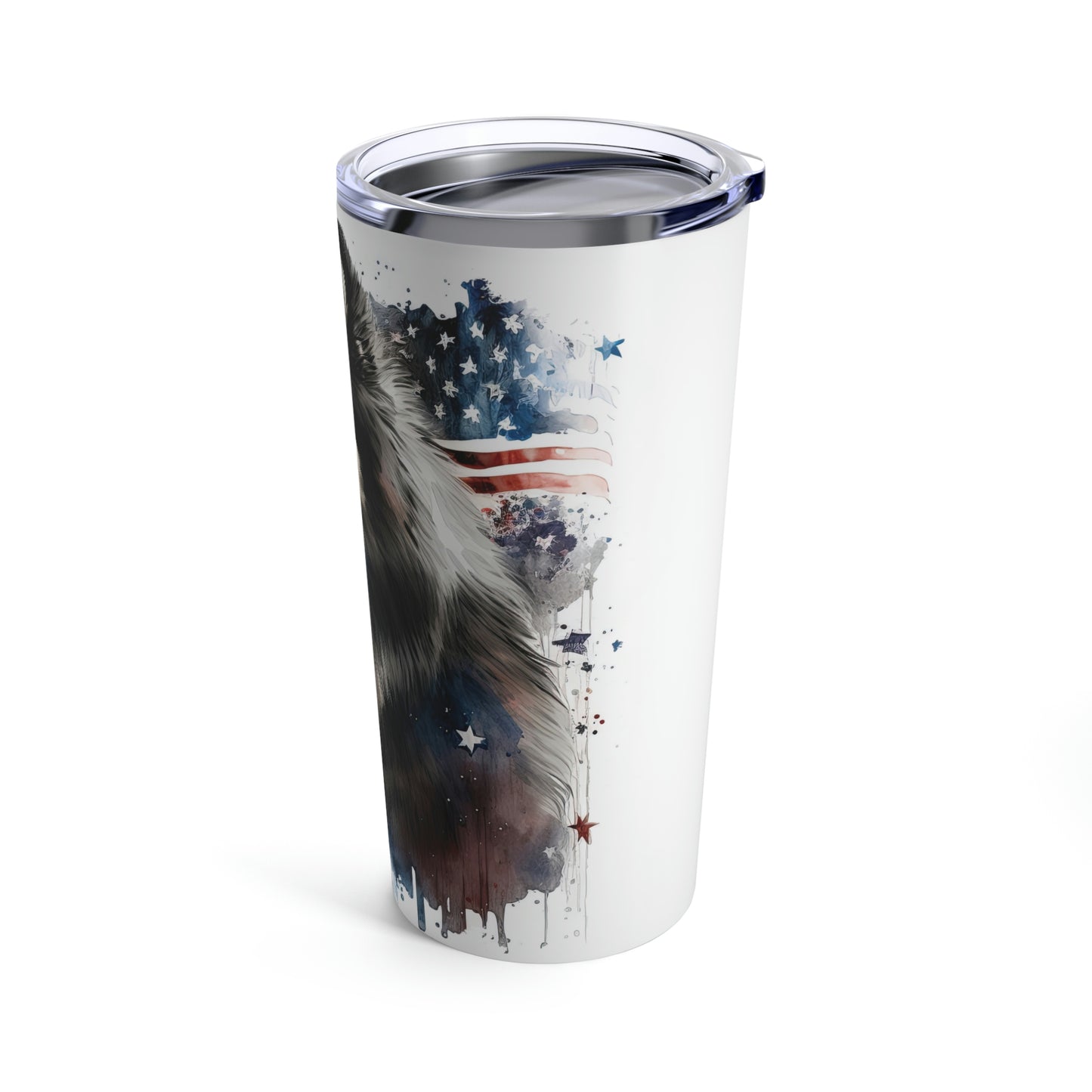 Finnish Lapphund - Patriotic #1 - Tumbler