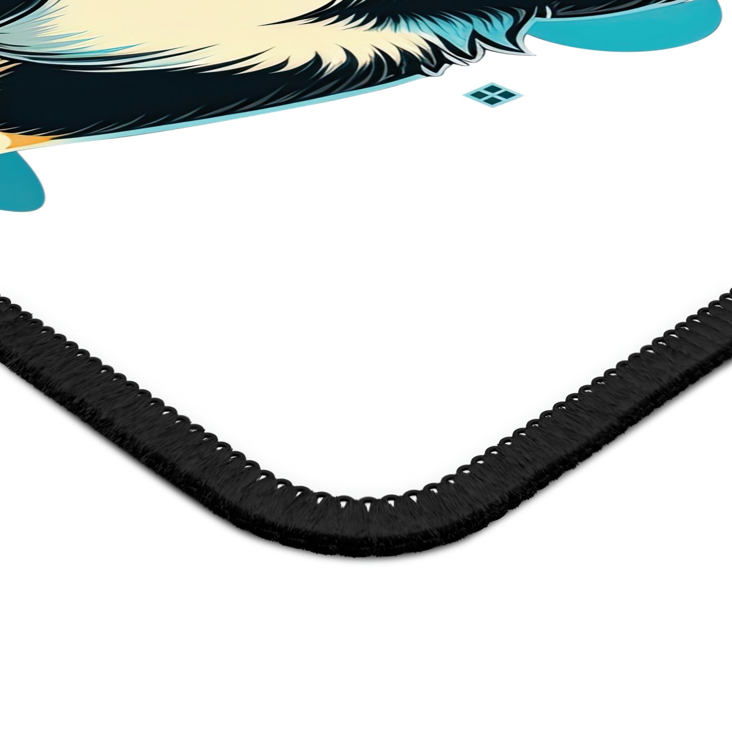 Finnish Lapphund - Cartoon #2 - Mouse Pad