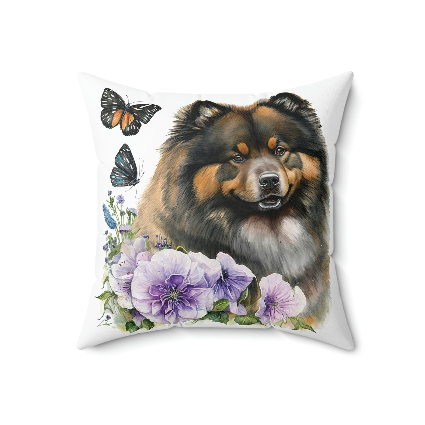 Finnish Lapphund - Spring #8 - Pillow