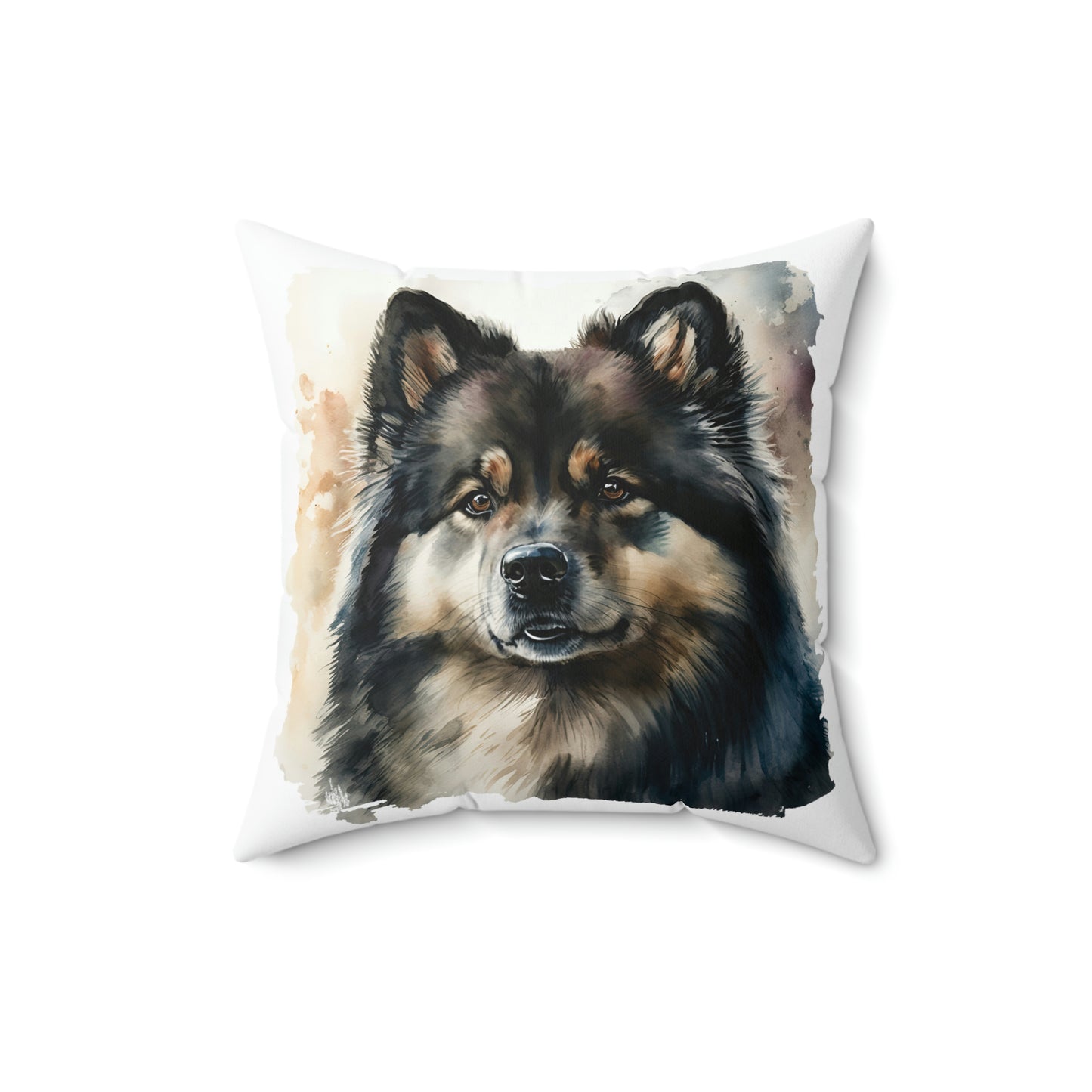 Finnish Lapphund - Portrait #1 - Pillow