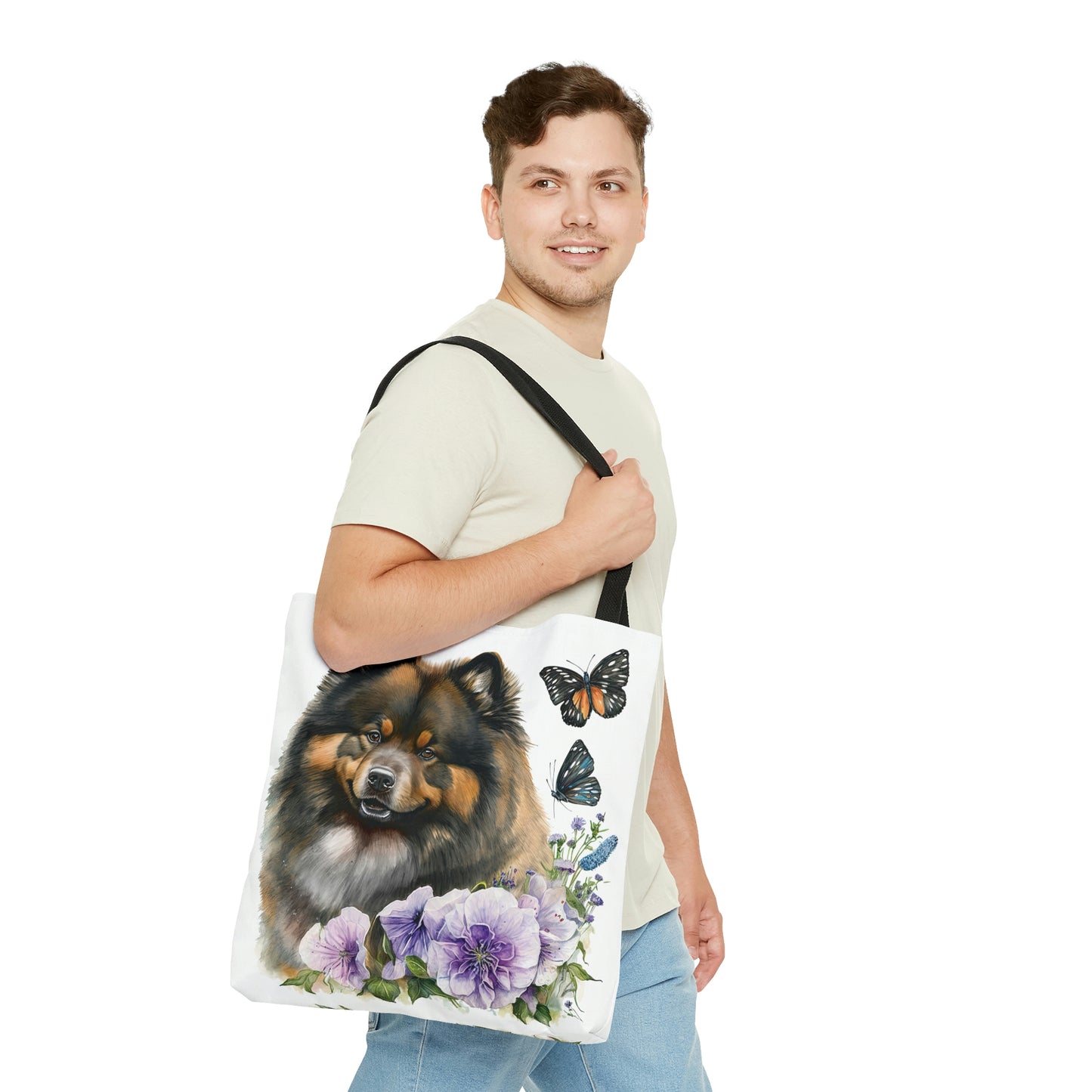 Finnish Lapphund - Spring #8 - Tote Bag
