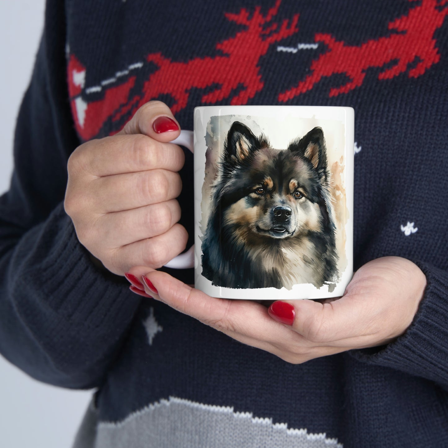 Finnish Lapphund - Portrait #1 - Mug