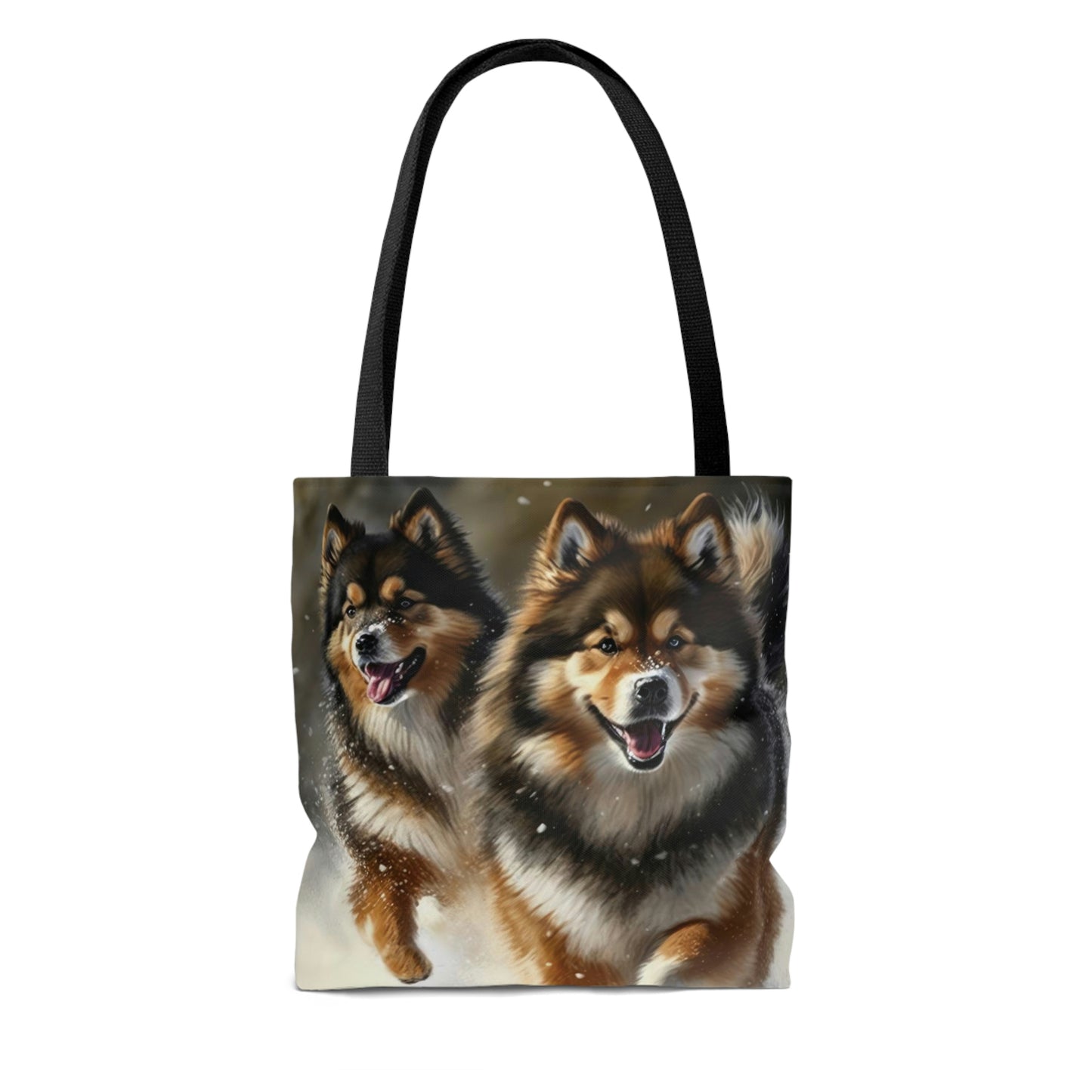 Finnish Lapphund - Snowy #1 - Tote Bag
