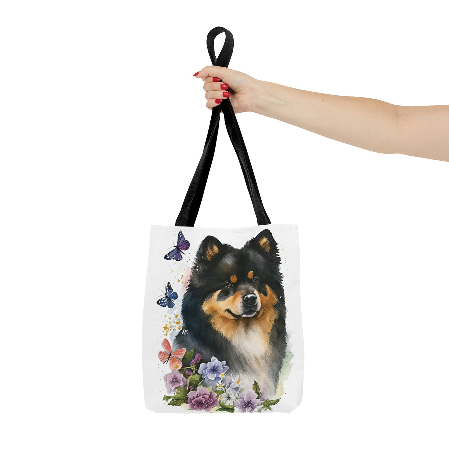 Finnish Lapphund - Spring #6 - Tote Bag
