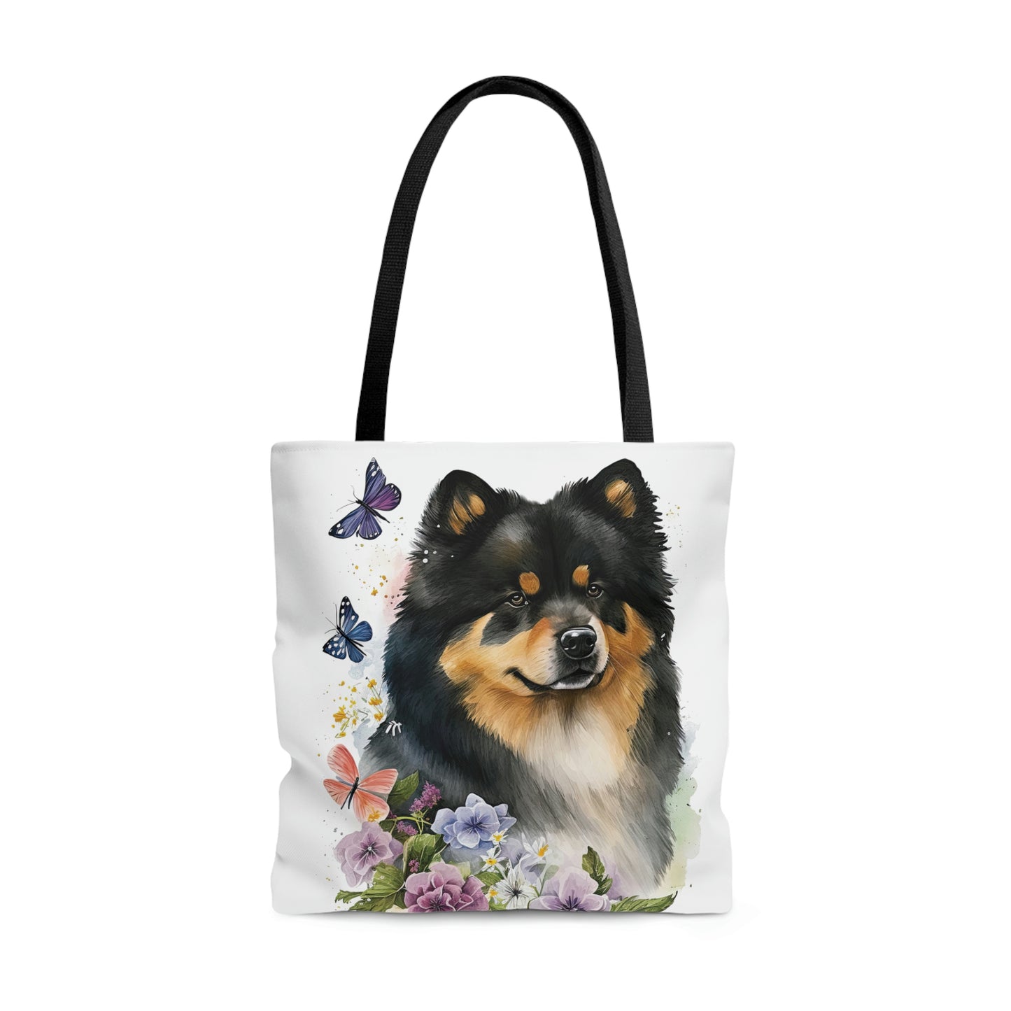 Finnish Lapphund - Spring #6 - Tote Bag