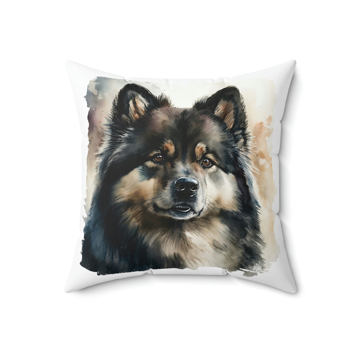 Finnish Lapphund - Portrait #1 - Pillow