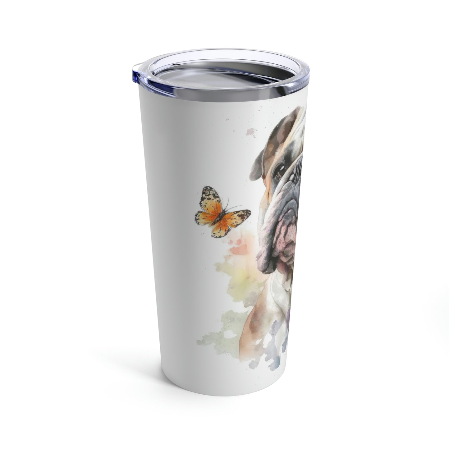 English Bulldog Stainless Steel Tumbler