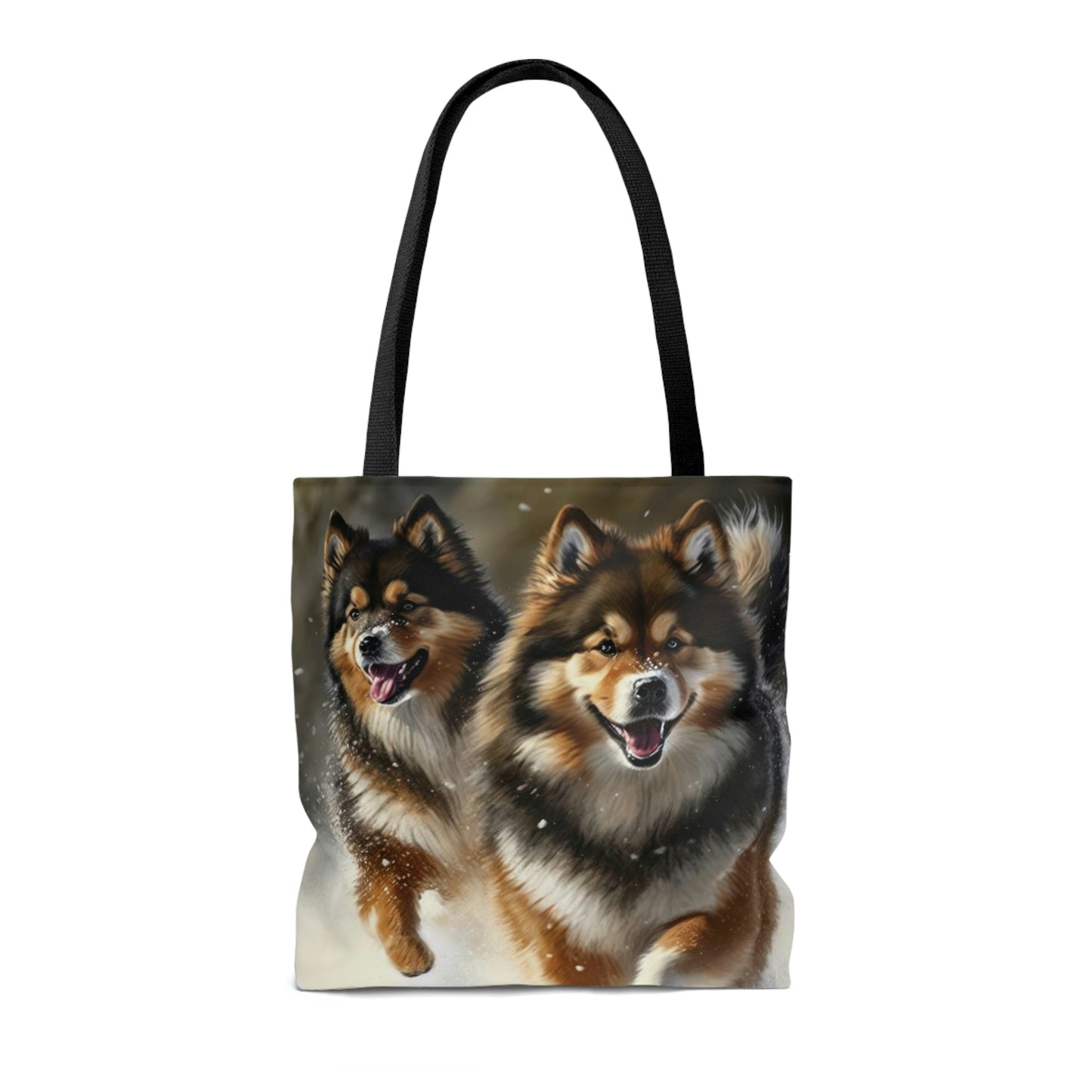 Finnish Lapphund - Snowy #1 - Tote Bag