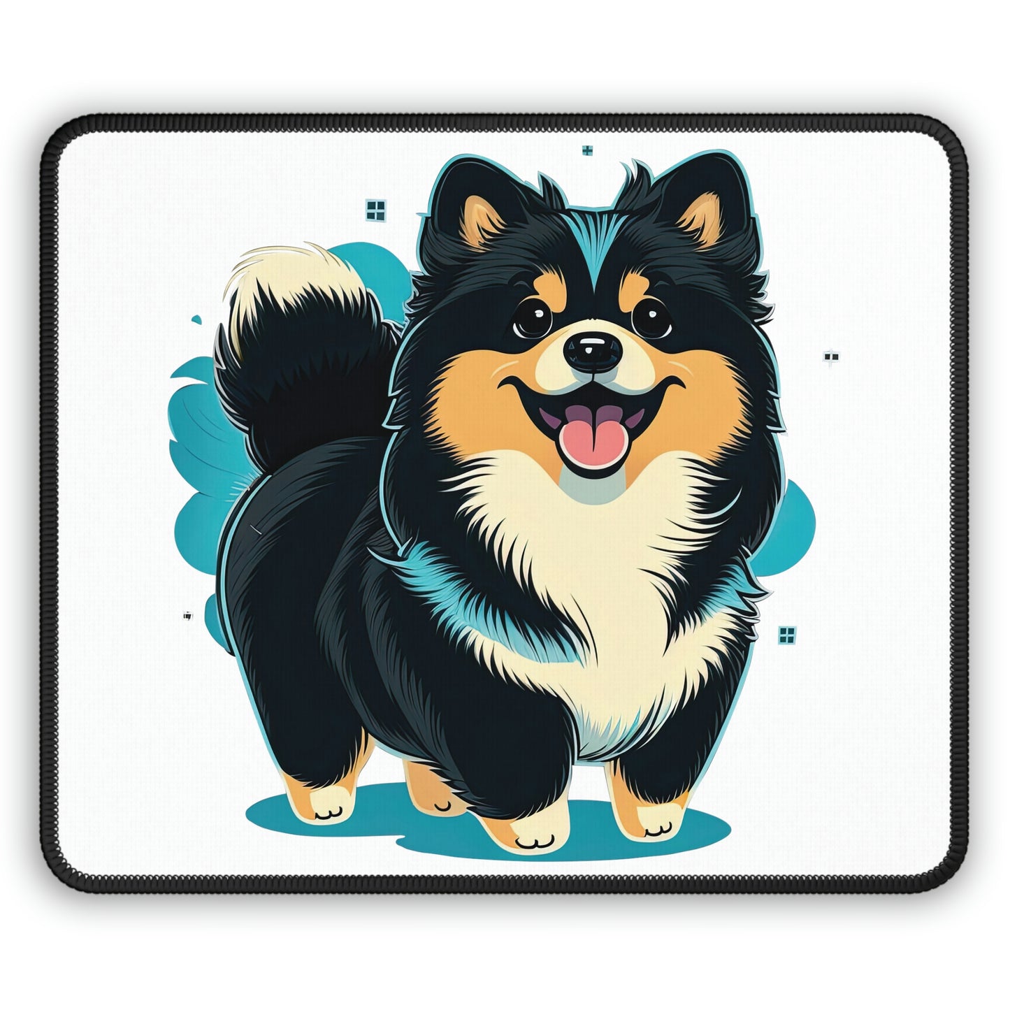 Finnish Lapphund - Cartoon #2 - Mouse Pad