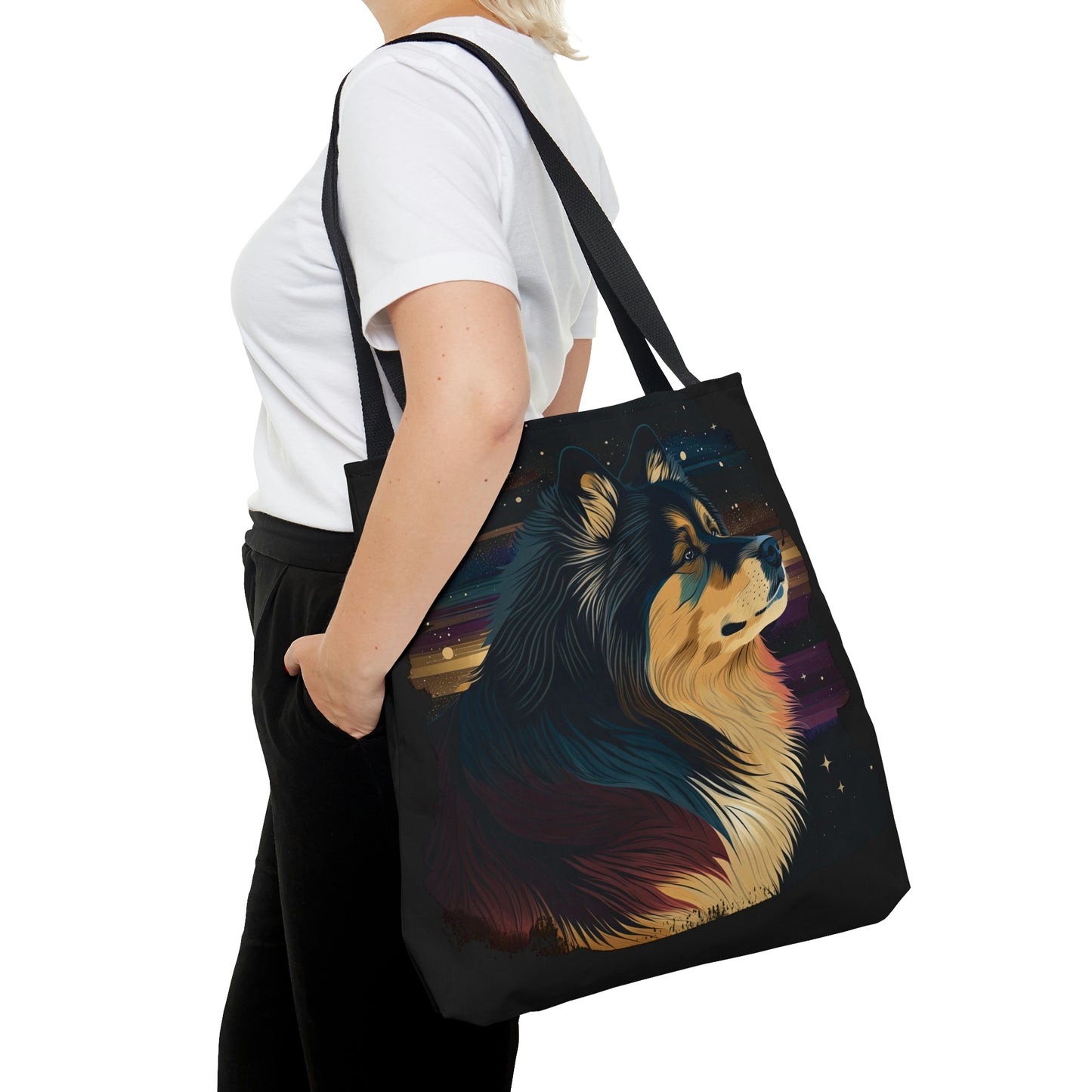 Finnish Lapphund - Stars #2 - Tote Bag