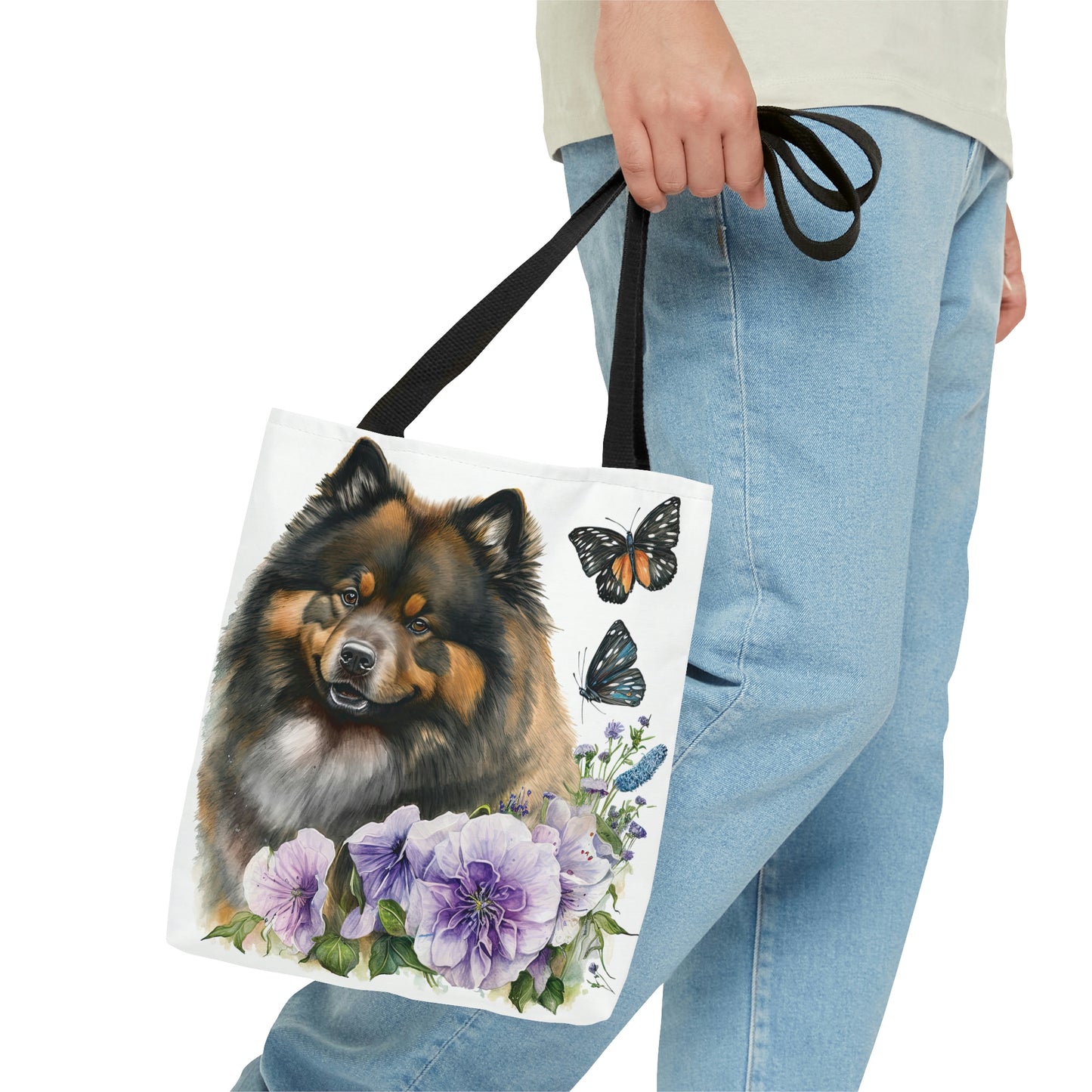 Finnish Lapphund - Spring #8 - Tote Bag