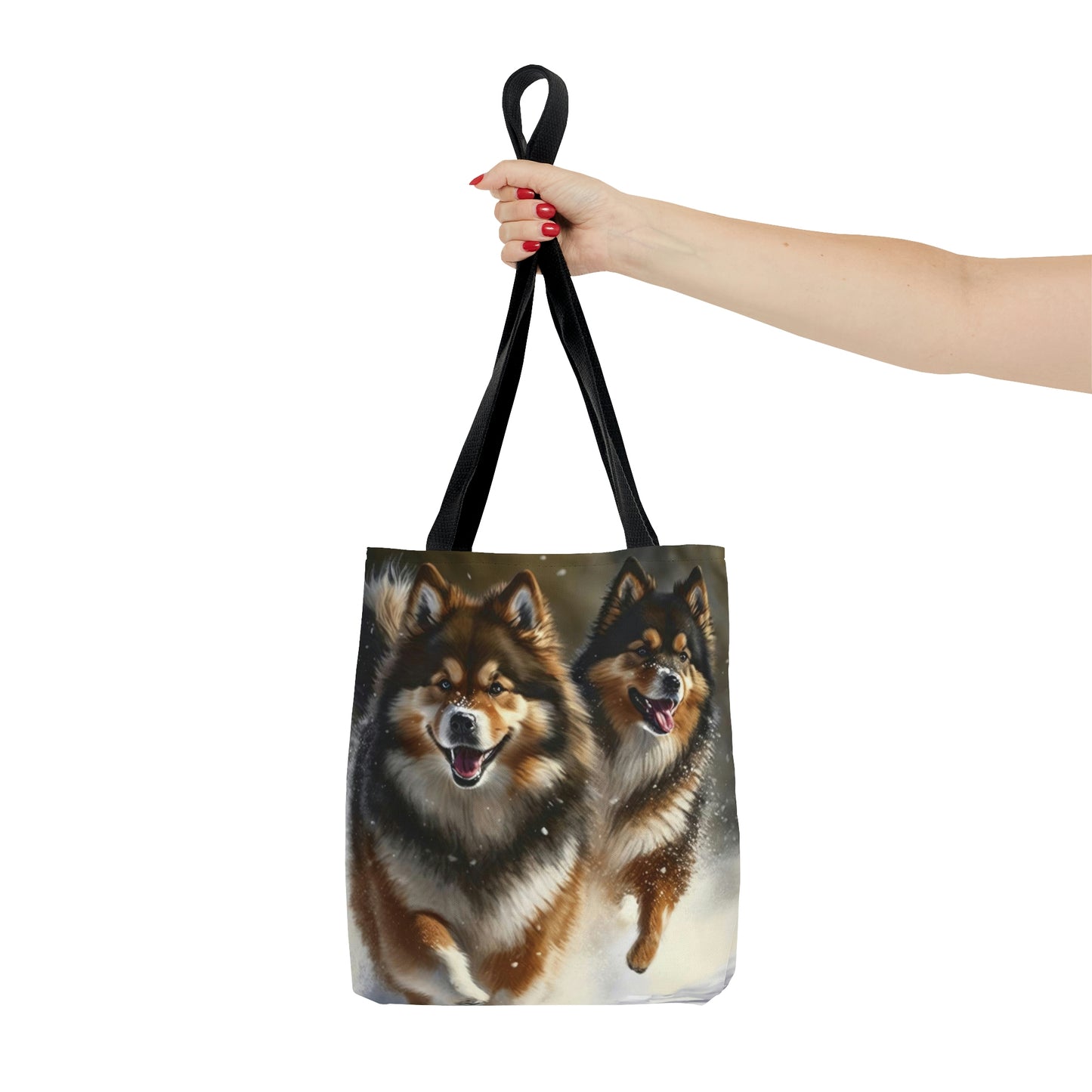 Finnish Lapphund - Snowy #1 - Tote Bag