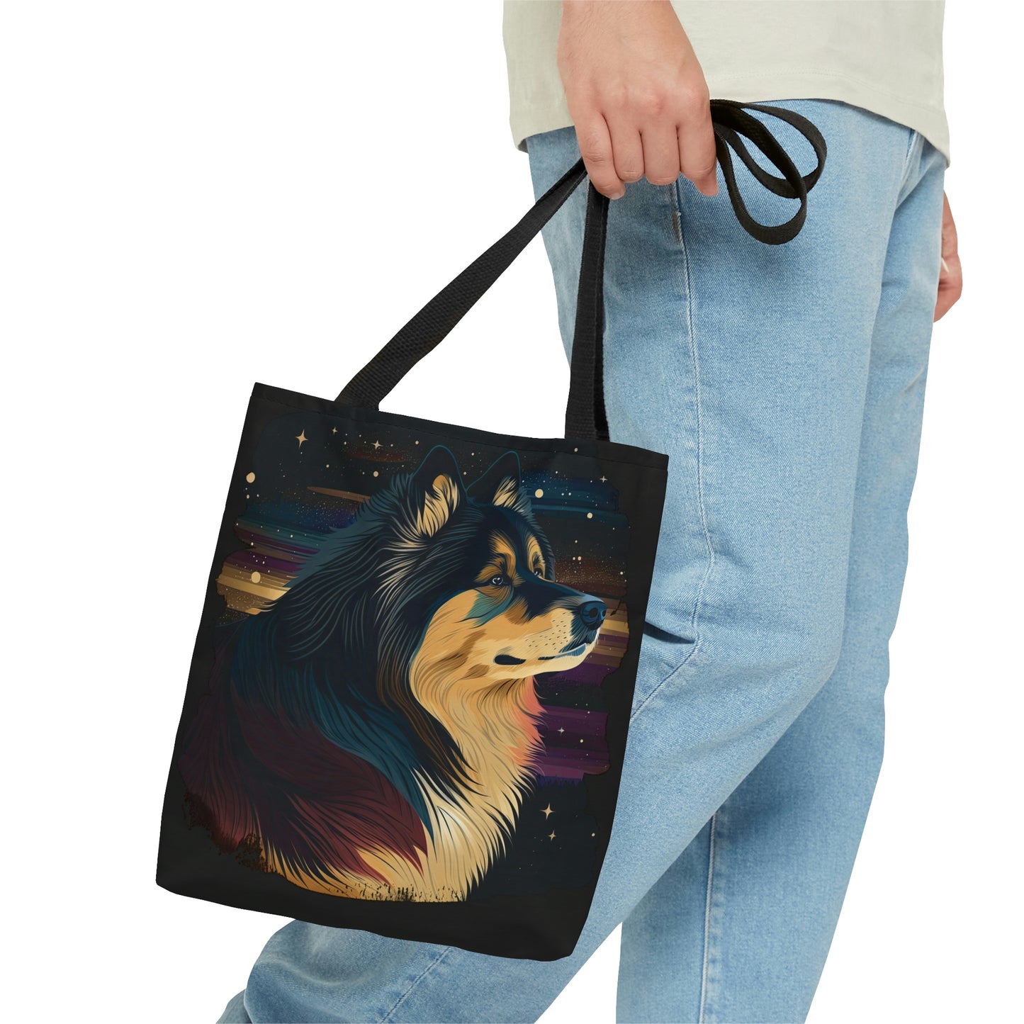 Finnish Lapphund - Stars #2 - Tote Bag