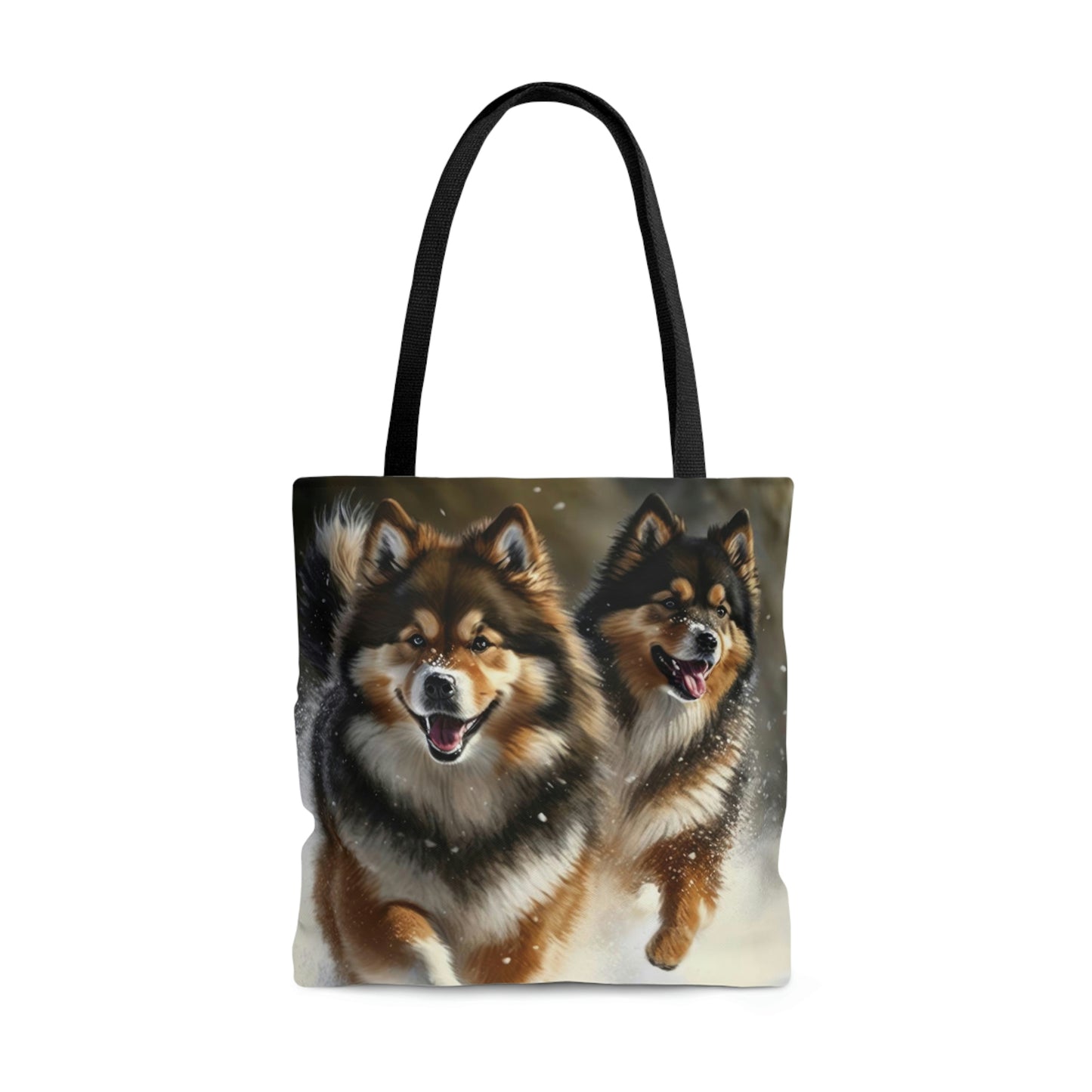Finnish Lapphund - Snowy #1 - Tote Bag