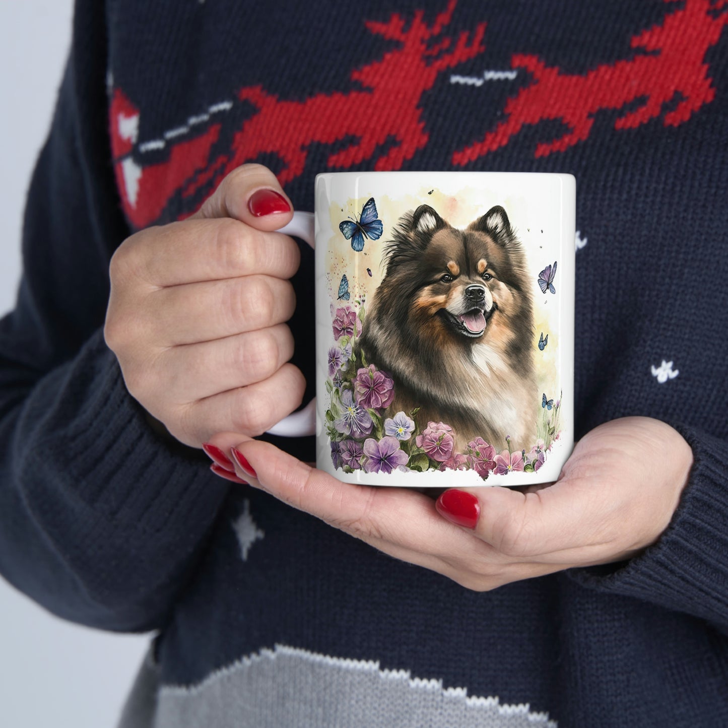 Finnish Lapphund - Spring #7 - Mug