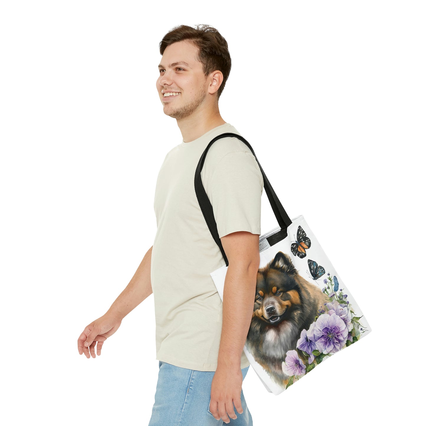Finnish Lapphund - Spring #8 - Tote Bag