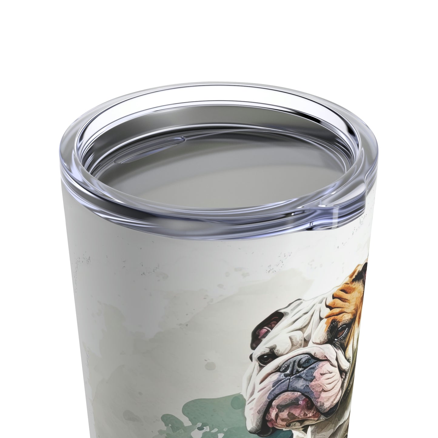 English Bulldog (Fishing) Stainless Steel Tumbler