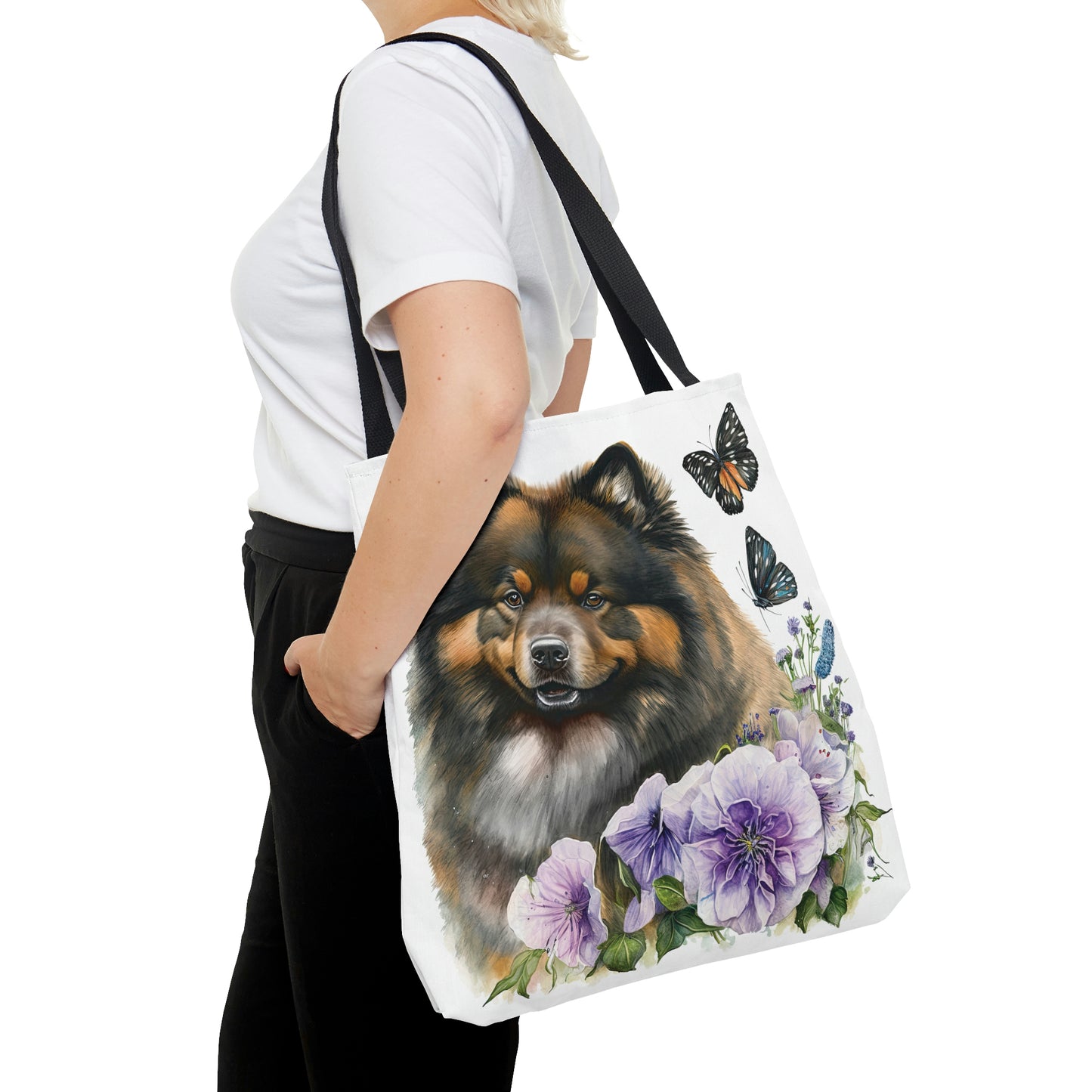 Finnish Lapphund - Spring #8 - Tote Bag